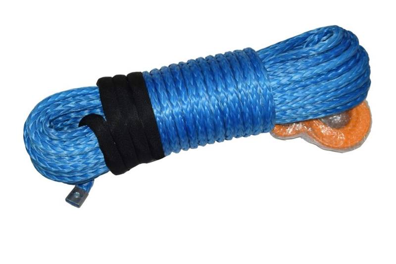 Blue 12mm * 30m Synthetisches Windenseil, ATV-Windekabel 12mm, Off-Straßenseil for Autoteile, Schleppseilauto 12mm von MEIVIYA