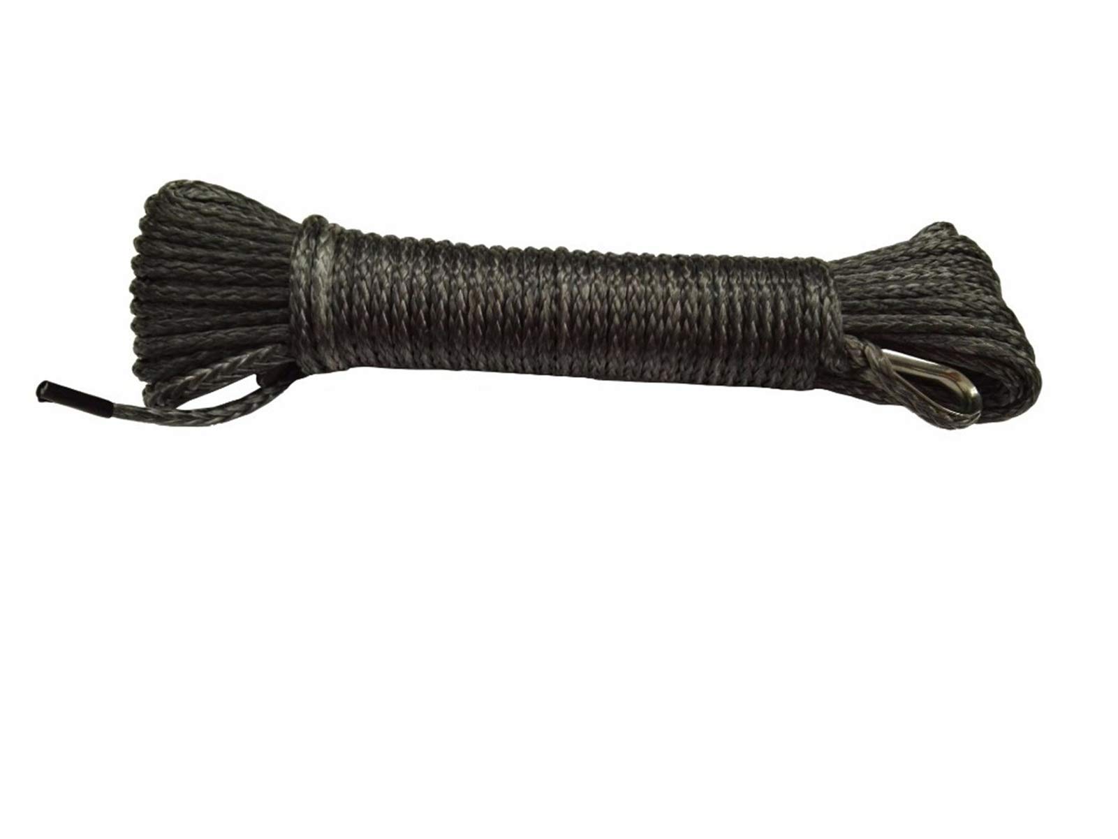 Grau 4mm * 15m Synthetisches Windenseil, Off-Road UHMWPE Synthetische Zug- Windeseil mit Fingerhut, ATV Winchkabel Grau 4mm * 15m Synthetisches Windenseil, Off-Road UHMWPE Synthetische Zug- Windeseil mit Fingerhut, ATV Winchkabel von MEIVIYA
