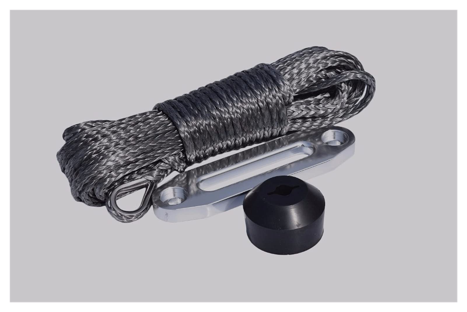 Grau 6mm * 15m Synthetisches Windenseil 4500 lbs Winde Fairlead und Winde Gummi-Linie Stopper Hook Saver, ATV Winch-Kabel hinzufügen Grau 6mm * 15m Synthetisches Windenseil 4500 lbs Winde Fairlead und Winde Gummi-Linie Stopper Hook Saver, ATV Winch-Kabel hinzufügen von MEIVIYA