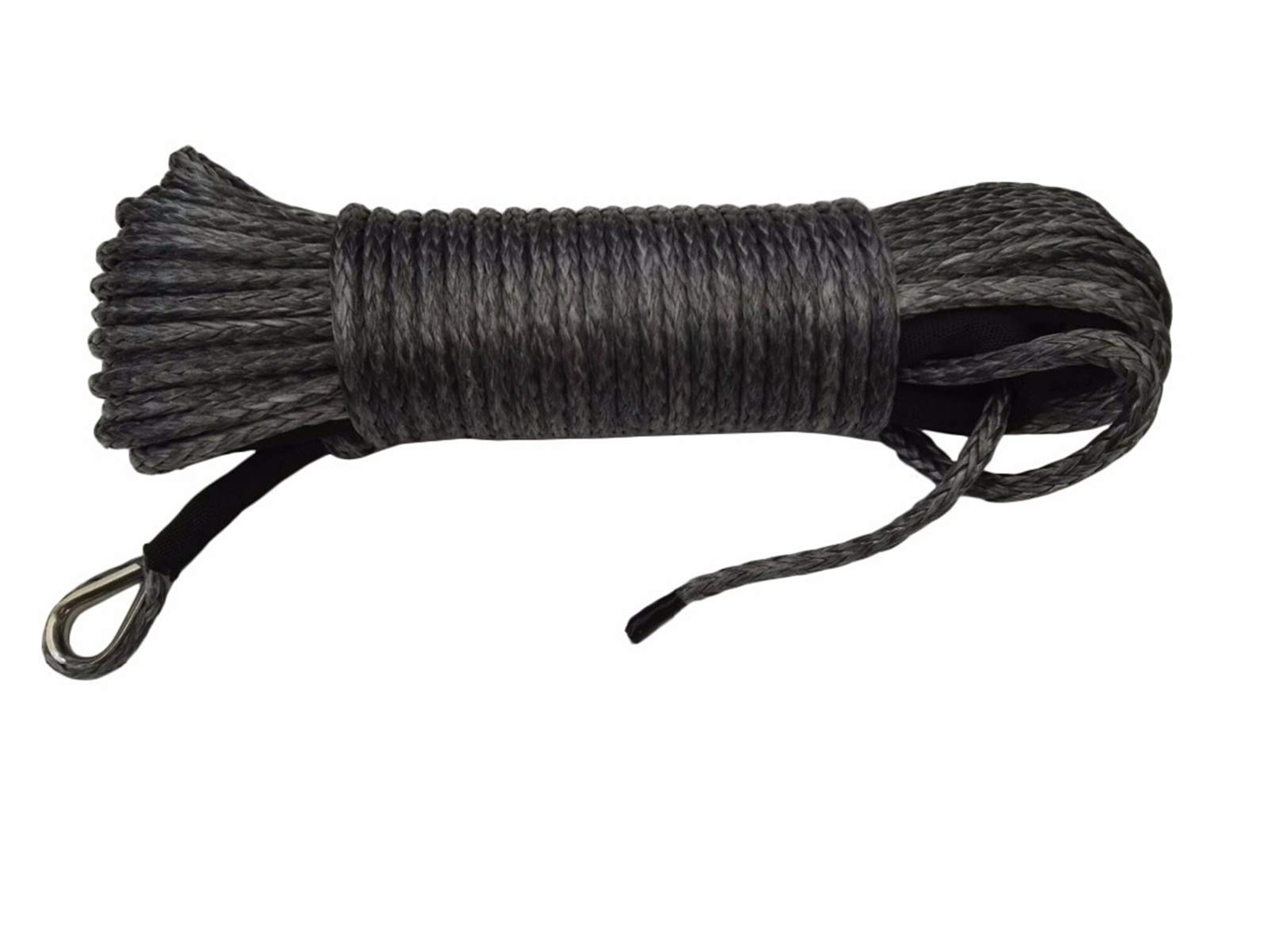 Grau 6mm * 30m Synthetisches ATV-Windenseil, Off-Straßenseil, Bootswindekabel, Synthetisches Windekabel Grau 6mm * 30m Synthetisches ATV-Windenseil, Off-Straßenseil, Bootswindekabel, Synthetisches Windekabel von MEIVIYA