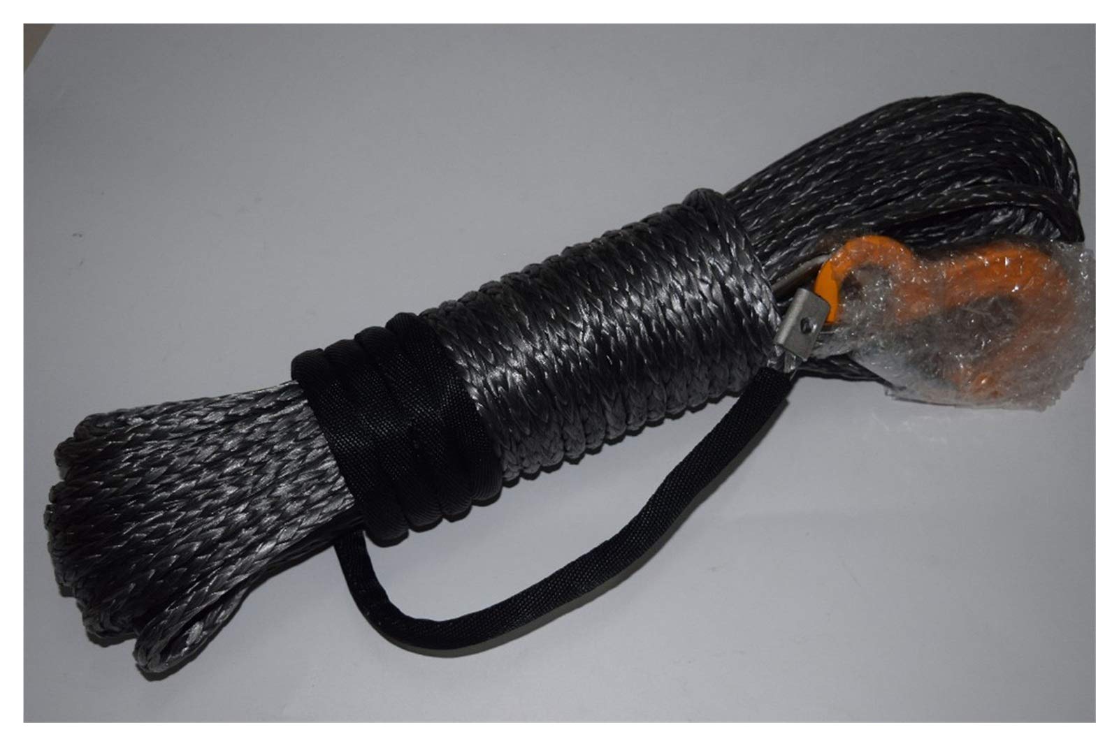 Grau 8mm * 30m Synthetisches Windenseil, Abschleppseil, ATV Winchkabel, Winde Seilverlängerung Grau 8mm * 30m Synthetisches Windenseil, Abschleppseil, ATV Winchkabel, Winde Seilverlängerung von MEIVIYA