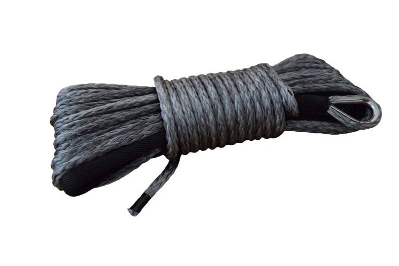 Graue 6mm * 15m ATV Synthetisches Windenseil, abseits der Straßenseil, Synthetisches Windenkabel, Spectra Winch Seil von MEIVIYA