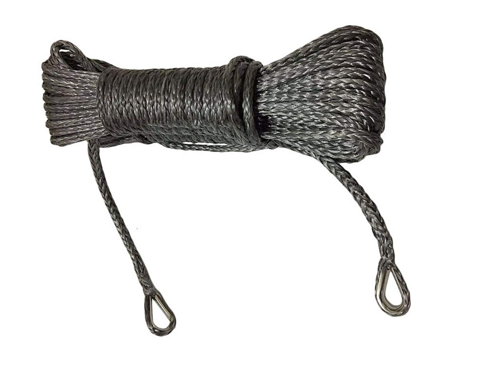 Graue 6mm * 15m Synthetische Winde-Seilverlängerung, ATV-Windekabel, Bootswindekabel Graue 6mm * 15m Synthetische Winde-Seilverlängerung, ATV-Windekabel, Bootswindekabel von MEIVIYA