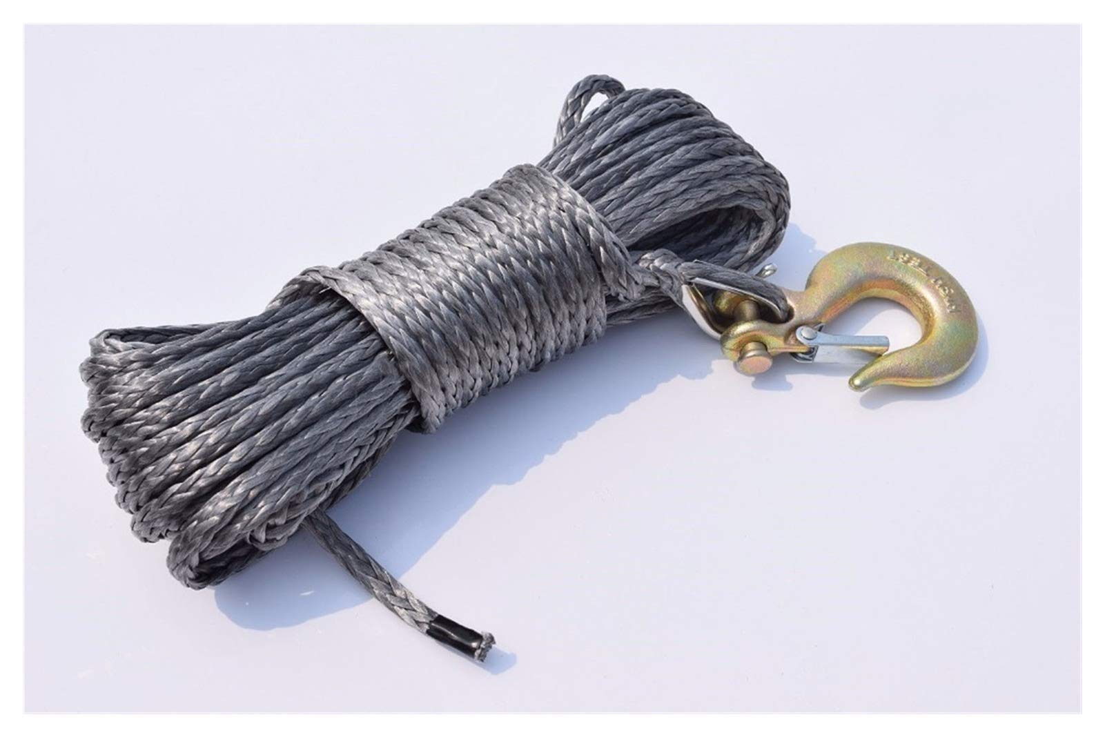 Graue 6mm * 15m Synthetisches Seil, ATV Winch Line 6mm, Bootswindekabel, ATV-Winde-Accemies, Spektrenseil Graue 6mm * 15m Synthetisches Seil, ATV Winch Line 6mm, Bootswindekabel, ATV-Winde-Accemies, Spektrenseil von MEIVIYA