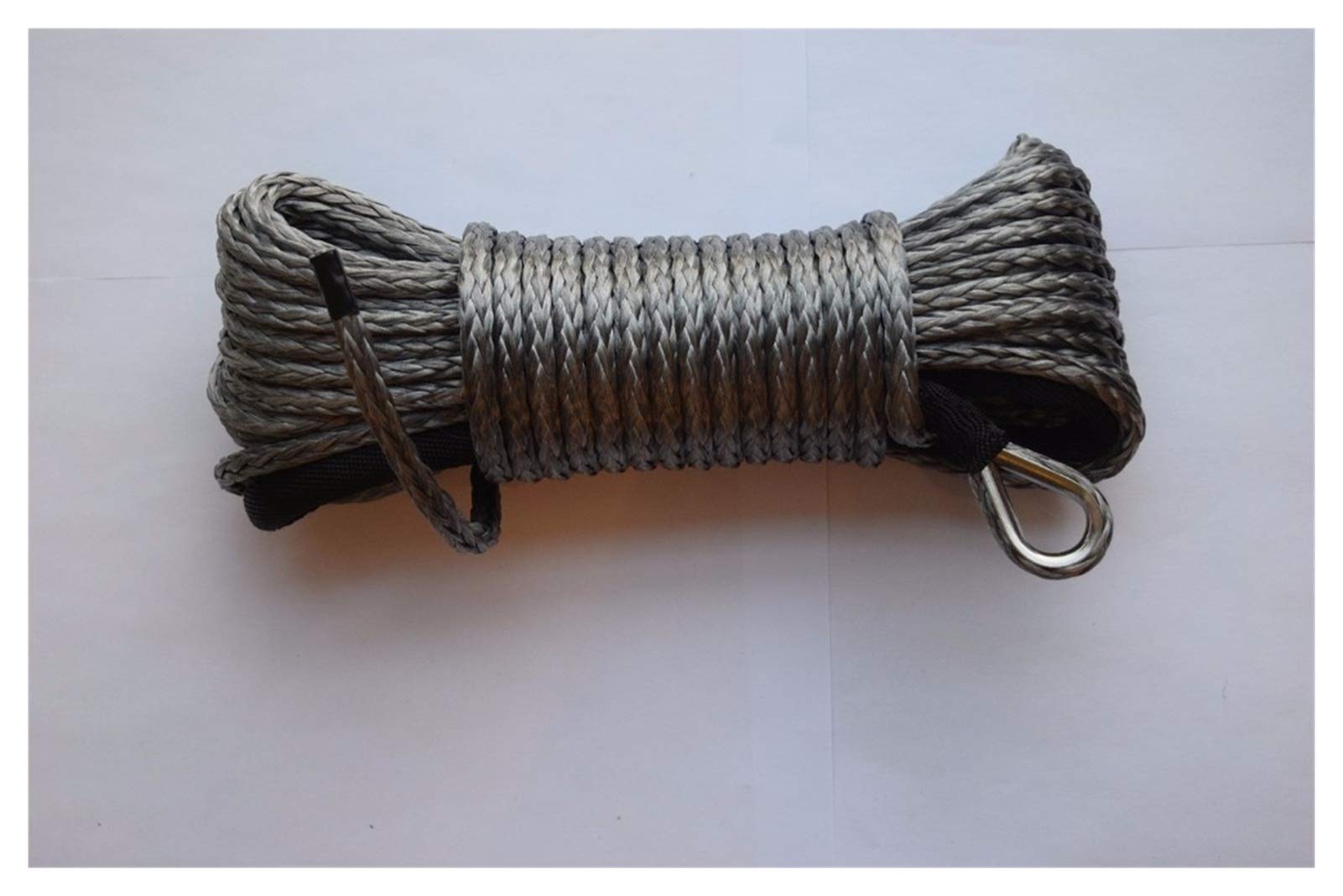 Graue 6mm * 15m Synthetisches Windenseil, ATV-Windekabel, Bootswindekabel, abseits der Straßenseil Graue 6mm * 15m Synthetisches Windenseil, ATV-Windekabel, Bootswindekabel, abseits der Straßenseil von MEIVIYA