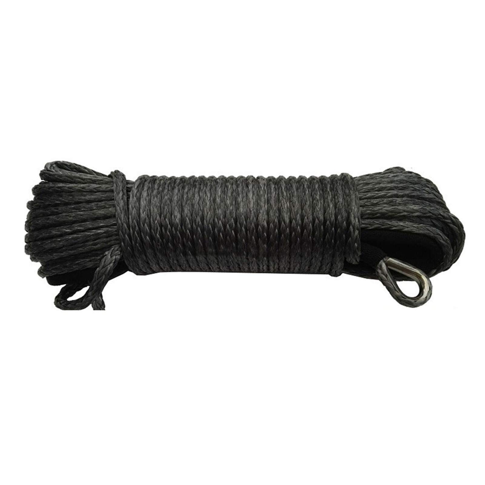 Graue 6mm * 30m ATV Winch Line mit 4500 £ Aluminium Hawse Fairlead, Synthetisches Winde-Seilkabel, ATV-Winch-Linie Graue 6mm * 30m ATV Winch Line mit 4500 £ Aluminium Hawse Fairlead, Synthetisches Winde-Seilkabel, ATV-Winch-Linie von MEIVIYA