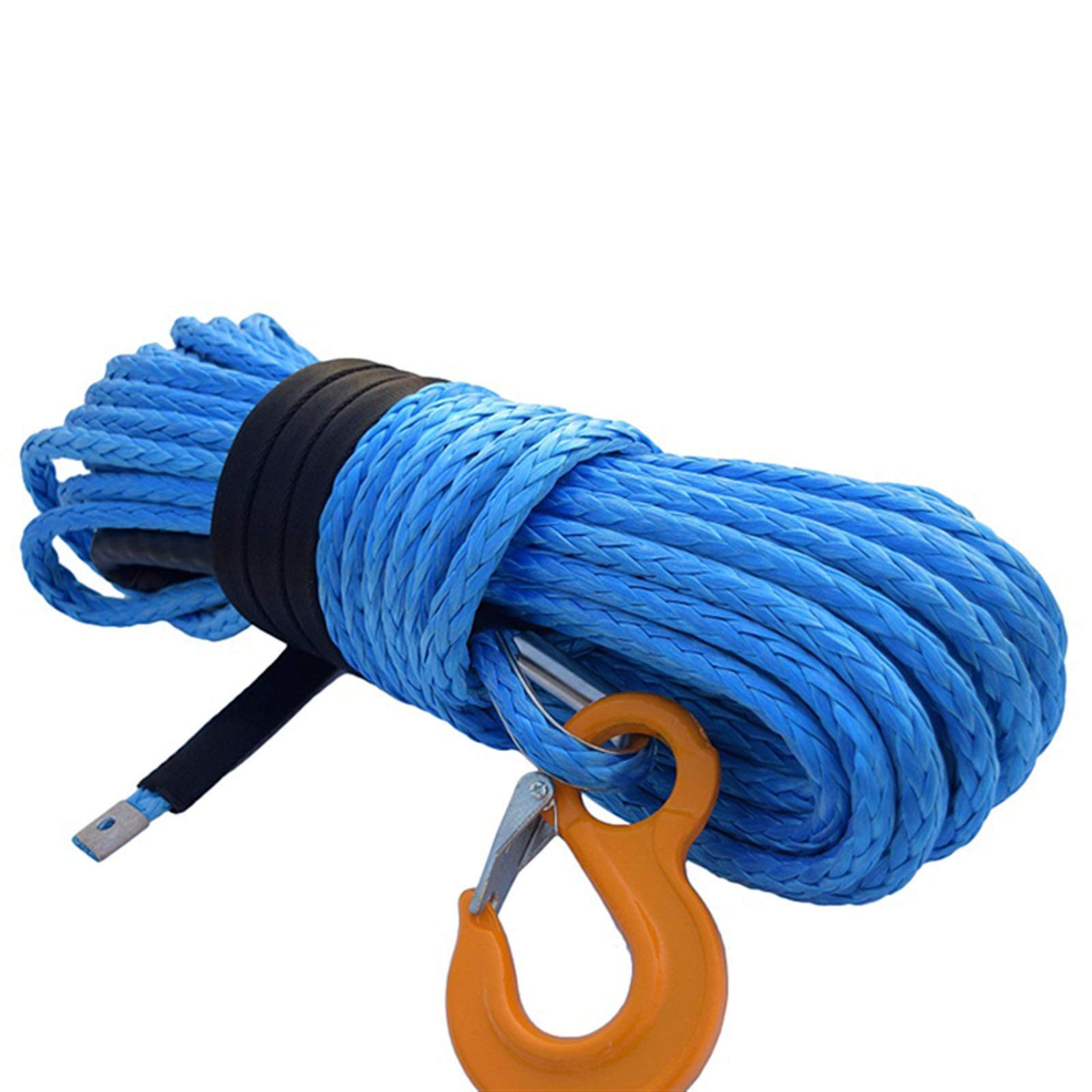 Grün 10mm * 30m Synthetisches Windenseil, Spectra Winchkabel, Kevlar Winchkabel, Ersatzseil Seilseil for Winde(Blue) von MEIVIYA