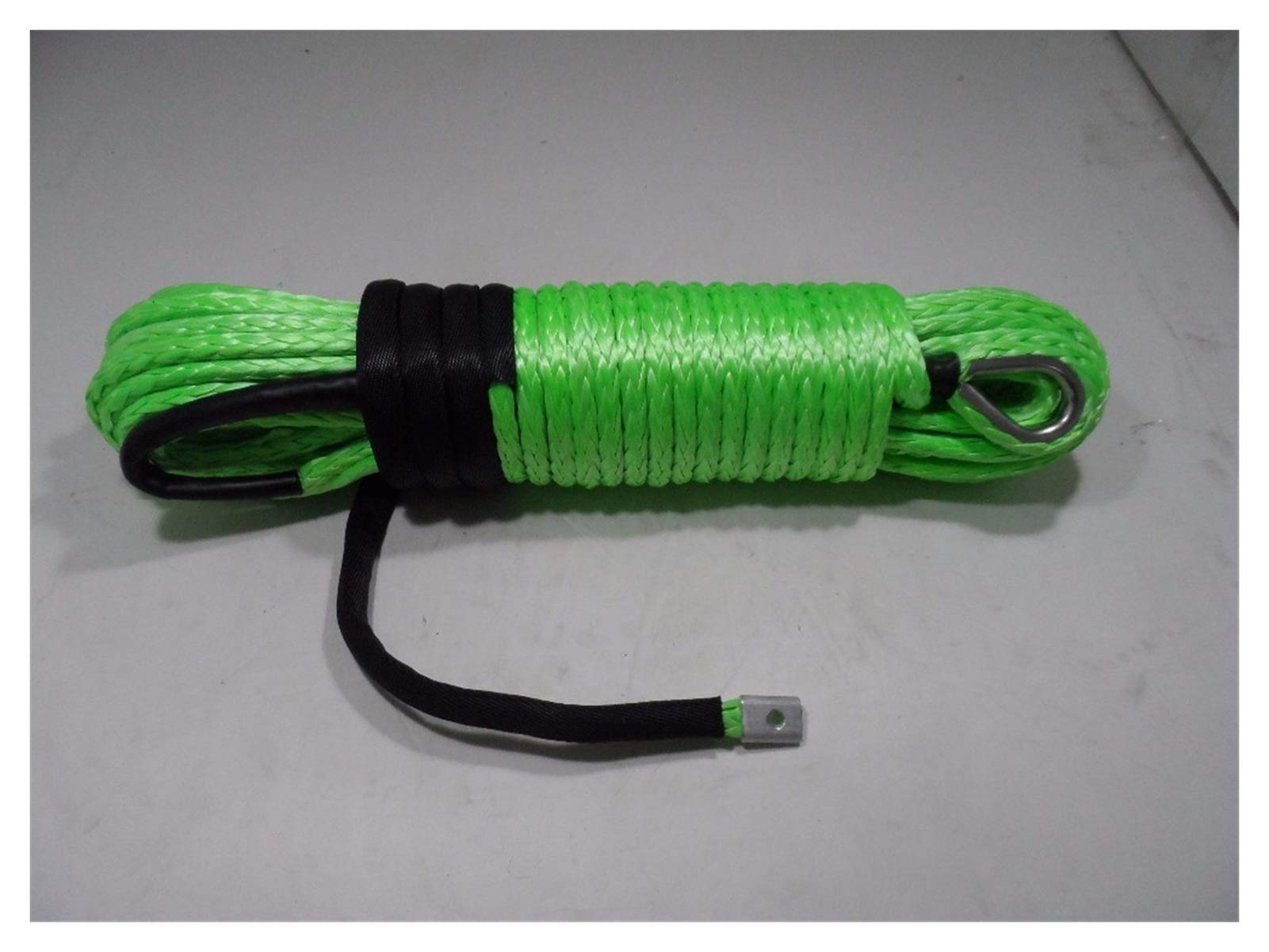 Grün 11mm * 30m Winde Seil, 7/16 "Ersatz synthetischer Windenseil, Bootswindekabel, Schleppseil Grün 11mm * 30m Winde Seil, 7/16 "Ersatz synthetischer Windenseil, Bootswindekabel, Schleppseil von MEIVIYA