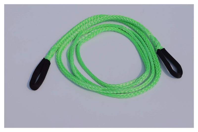 Grüne 1/4 "* 10ft ATV Winch Line, Synthetisches Windenkabel, Winde-Seilverlängerung, ATV-Pflug-Hubseil von MEIVIYA