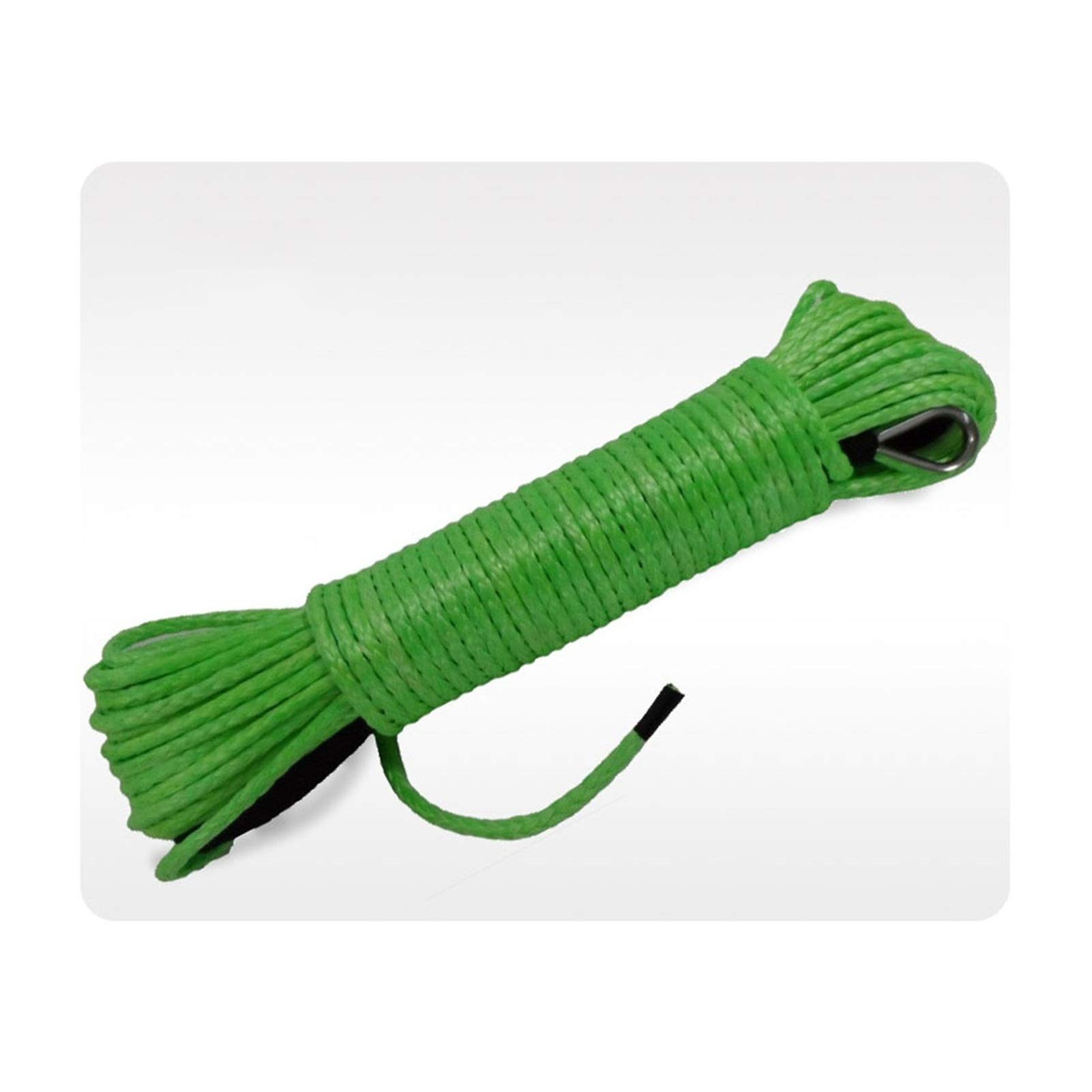 Grüne 5mm * 15m ATV Synthetisches Windenseil, 3/16 "Seil ATV Winch Zubehör, Bootswindekabel, Plasmaseil Grüne 5mm * 15m ATV Synthetisches Windenseil, 3/16 "Seil ATV Winch Zubehör, Bootswindekabel, Plasmaseil von MEIVIYA