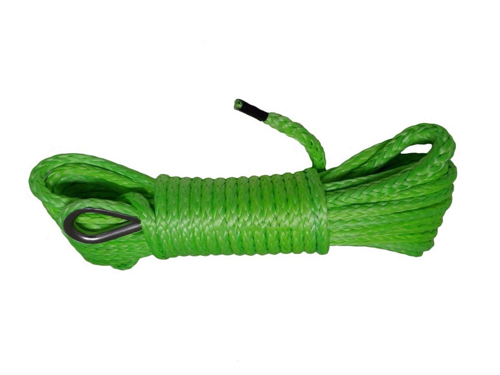 Grüne 6mm * 15m ATV Winch Line, Off Road Seil, Synthetisches Windenseil 6mm, Bootswindekabel, UTV-Winde-Accemies Grüne 6mm * 15m ATV Winch Line, Off Road Seil, Synthetisches Windenseil 6mm, Bootswindekabel, UTV-Winde-Accemies von MEIVIYA