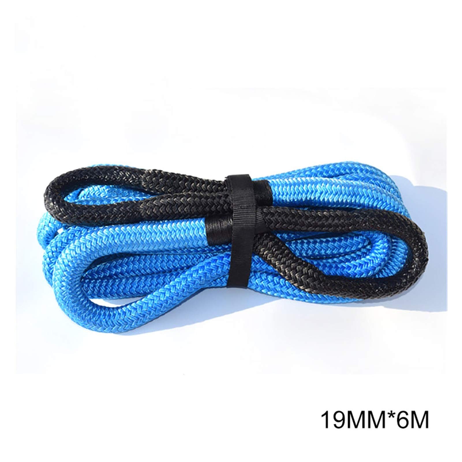 Kinetisches Seil, doppelt geflochtenes Erholungsseil, Energieseil(Blue 19mm 6m) von MEIVIYA