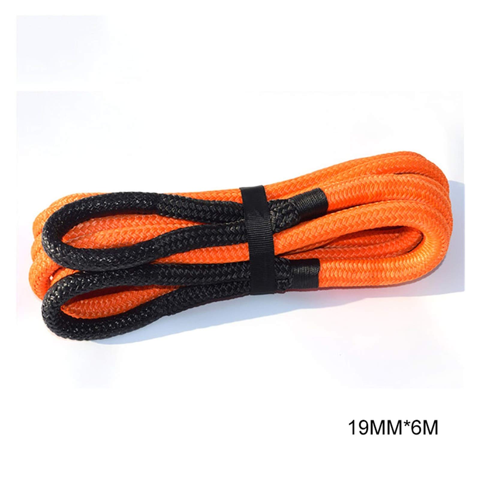 Kinetisches Seil, doppelt geflochtenes Erholungsseil, Energieseil(Orange 19mm 6m) von MEIVIYA