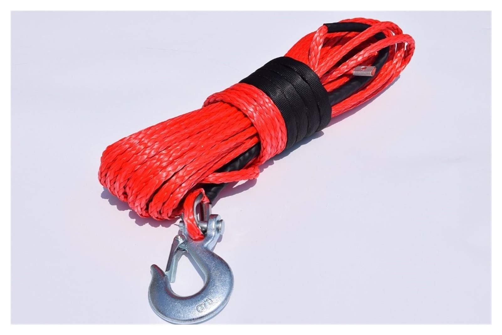 Rot 10mm * 30m Ersatz Synthetisches Seil for Winde, Windekabelhaken, 12 Zopf-Abschleppseil, Ersatzwindekabel Rot 10mm * 30m Ersatz Synthetisches Seil for Winde, Windekabelhaken, 12 Zopf-Abschleppseil, Ersatzwindekabel von MEIVIYA