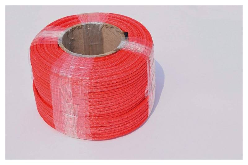 Rot 5mm * 100m Synthetisches Windenseil, Plasma-Windekabel, Uhmwpe-Seil, ATV UTV Off-Road-Seil von MEIVIYA