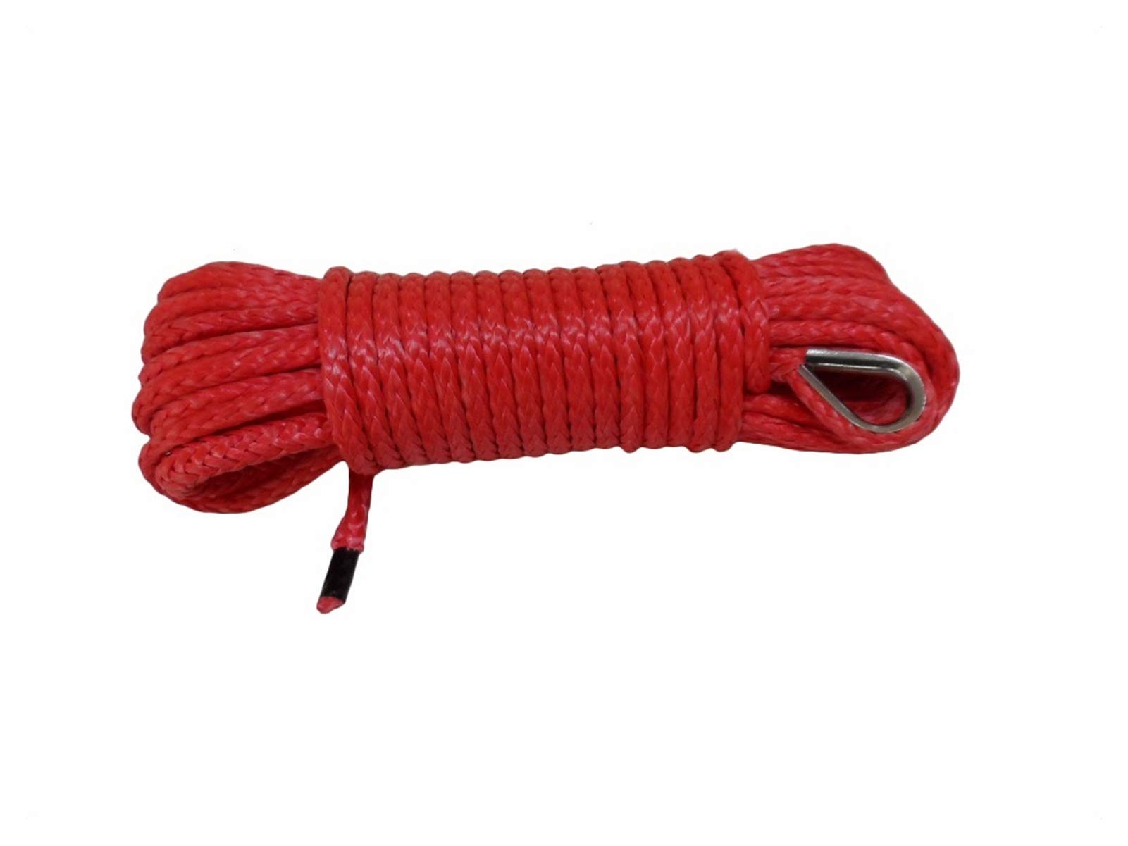 Rot 6mm * 15m Synthetisches Windenseil, ATV-Windelinie, Bootswindekabel, Synthetisches Seil 6mm, Plasmaseil Rot 6mm * 15m Synthetisches Windenseil, ATV-Windelinie, Bootswindekabel, Synthetisches Seil 6mm, Plasmaseil von MEIVIYA