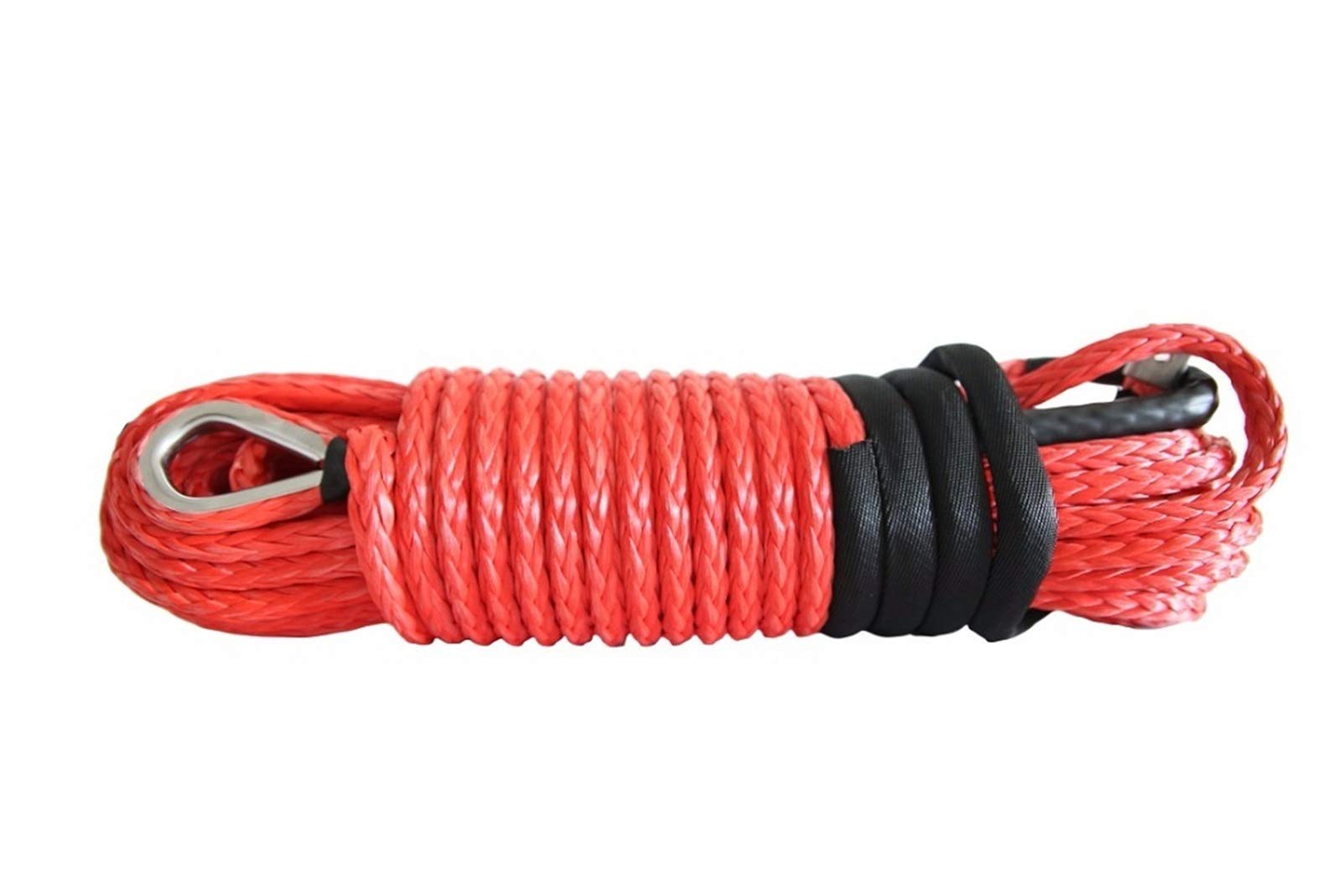 Rotes 12mm * 30m Synthetisches Windeseil 12mm, Seil for ATV-Winde-Accemies, Plasma-Windekabel Rotes 12mm * 30m Synthetisches Windeseil 12mm, Seil for ATV-Winde-Accemies, Plasma-Windekabel von MEIVIYA