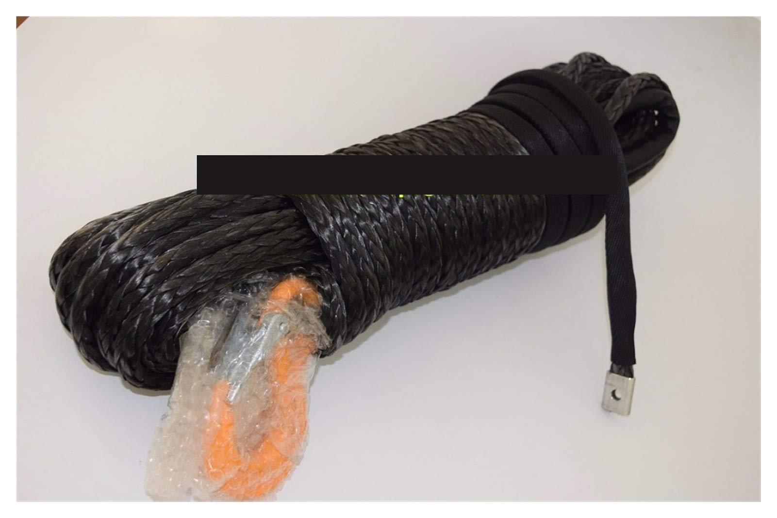 Schwarz 10mm * 30m Synthetisches Windenseil, Spectra Winch-Kabel, 3/8 "Off-Straßenseil, Uhmwpe-Seil, Plasma-Windekabel Schwarz 10mm * 30m Synthetisches Windenseil, Spectra Winch-Kabel, 3/8 "Off-Straßenseil, Uhmwpe-Seil, Plasma-Windekabel von MEIVIYA