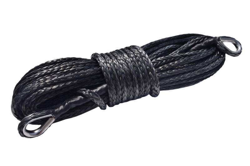 Schwarzes 10mm * 26m Synthetisches Windenkabel, Winde-Seilverlängerung, Off-Road-Seil, Verlängerungsseil for ATV UTV SUV von MEIVIYA
