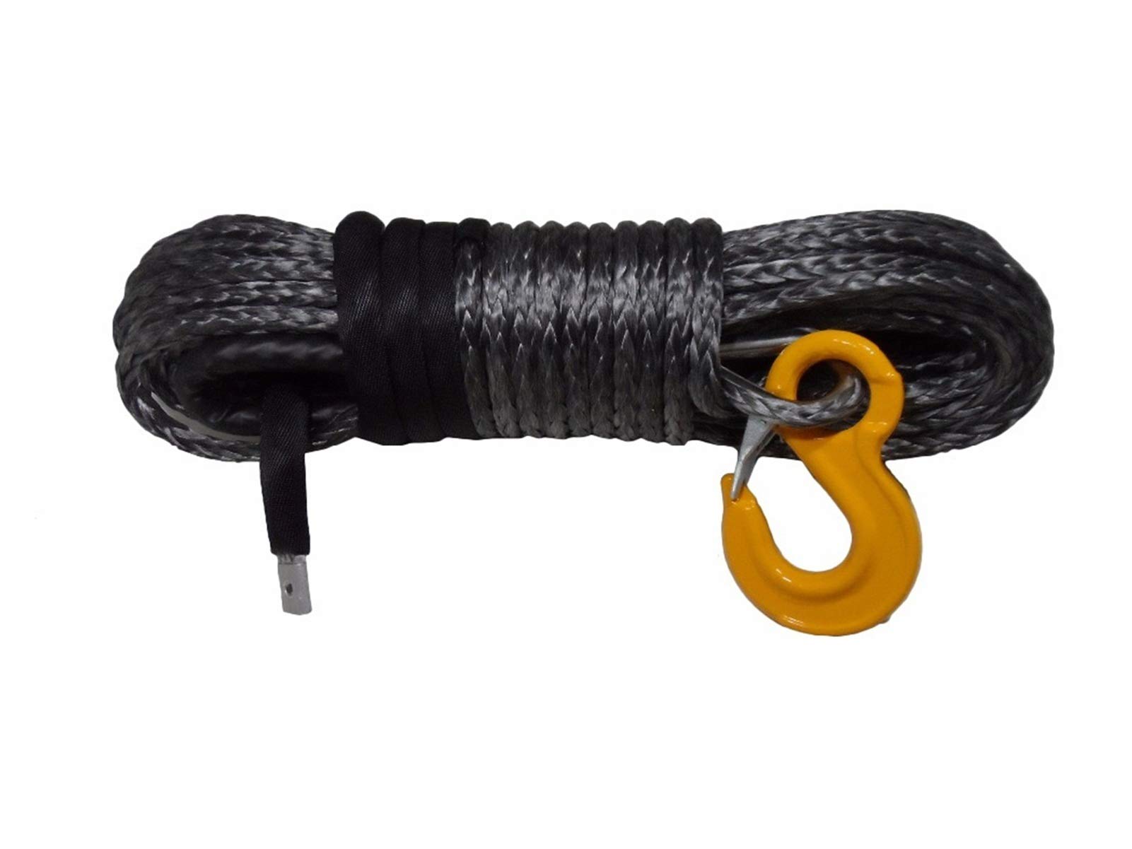 Schwarzes 12mm * 30m Synthetisches Seil, Winde Seil 12mm, Seil for ATV Winch-Accemies, Kevlar Winch Seil Schwarzes 12mm * 30m Synthetisches Seil, Winde Seil 12mm, Seil for ATV Winch-Accemies, Kevlar Winch Seil von MEIVIYA