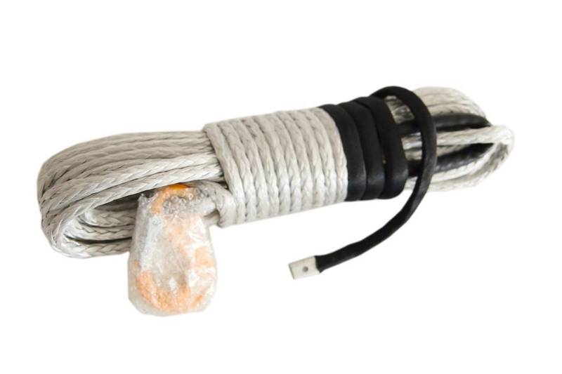 Silber 10mm * 30m Plasma-Seil, UTV-Winde-Accemies, Synthetisches Windenseil, 3/8 x 100 Windekabel von MEIVIYA