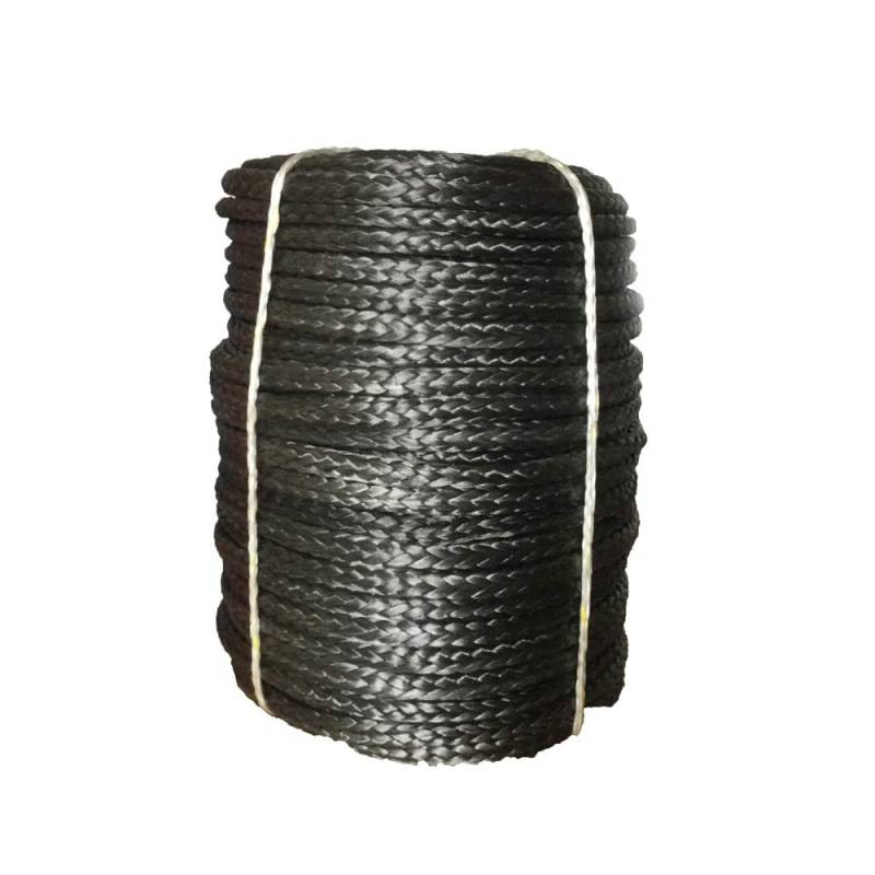 Synthetisches Windenseilkabel-Kit 14mm x 100 Meter Plasmaseil Synthetisches Windenseil for ATV/UTV(Noir) von MEIVIYA
