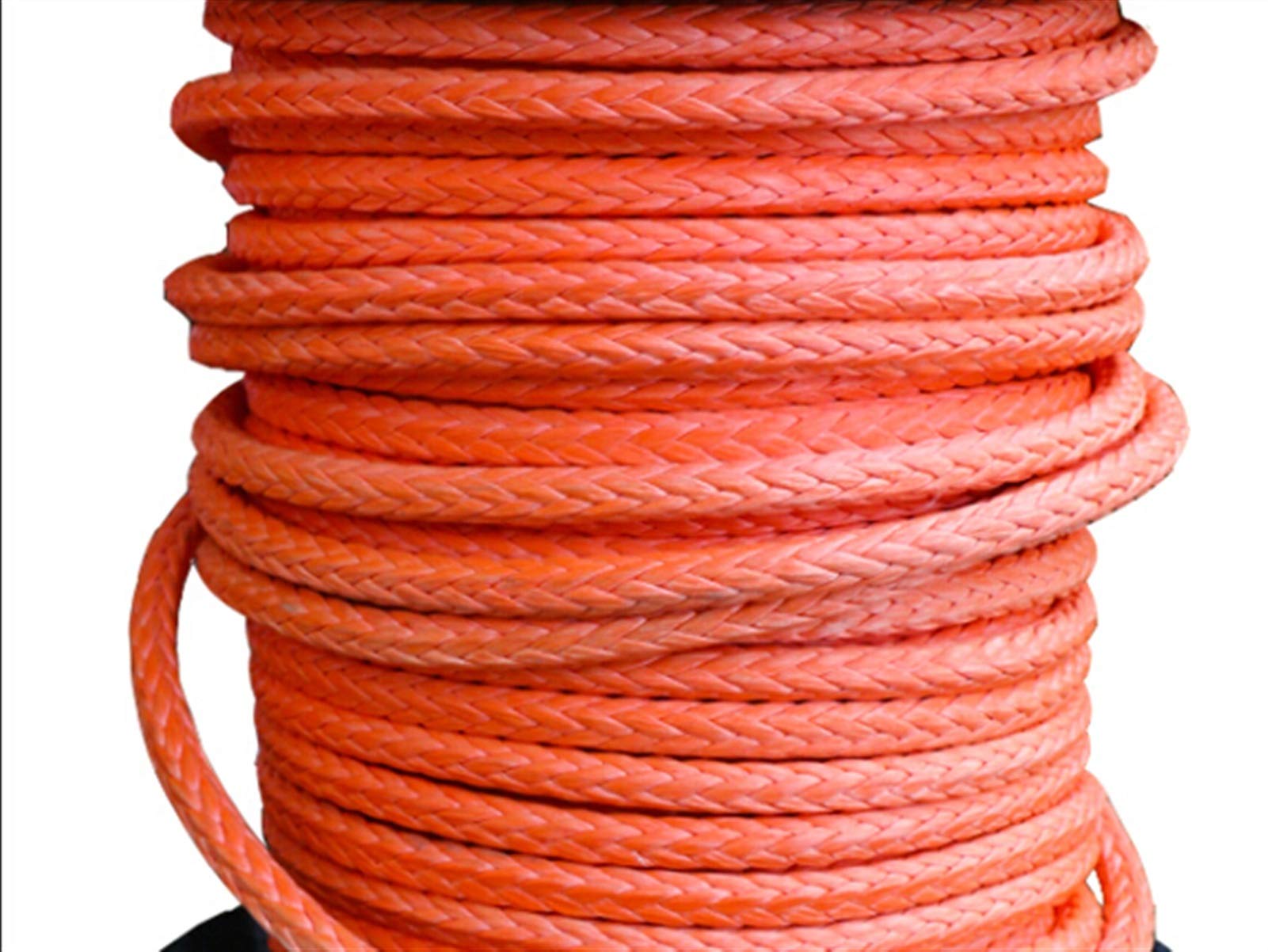 Synthetisches Windenseilkabel-Kit 22mm x 50 Meter Orange Synthetische Seile Abschleppseil for ATV/UTV / 4x4 / Off Road-Zubehör Synthetisches Windenseilkabel-Kit 22mm x 50 Meter Orange Synthetische Seile Abschleppseil for ATV/UTV / 4x4 / Off Road-Zubehör von MEIVIYA