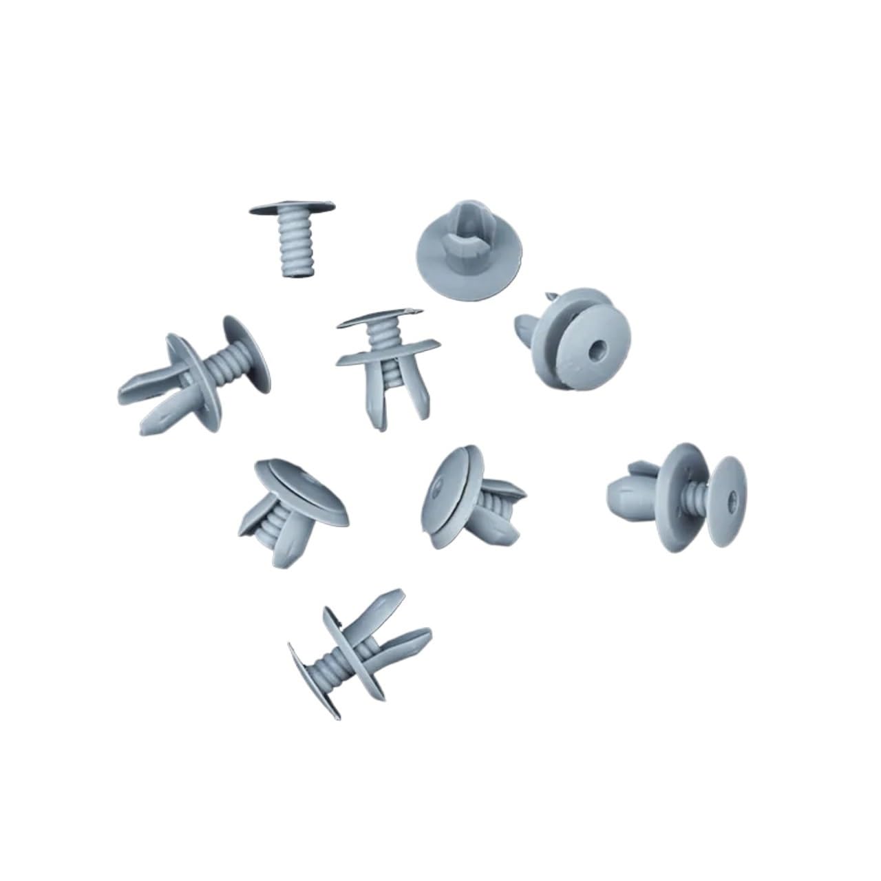 MEIZIYU 20/50Pcs Auto Befestigungen Trim Panel Futter Clips Grau Kunststoff Retainer Rievts Fit for VW, Fit for Volkswagen, t4 T5 Transporter Eurovan Clips und Befestigungselemente für Autostoßstangen MEIZIYU 20/50Pcs Auto Befestigungen Trim Panel Futter Clips Grau Kunststoff Retainer Rievts Fit for VW, Fit for Volkswagen, t4 T5 Transporter Eurovan Clips und Befestigungselemente für Autostoßstangen von MEIZIYU