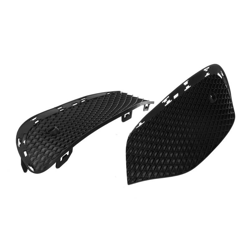 MEIZIYU 2X Auto-Frontstoßstangen-Nebelscheinwerfergitter, passend for E-Klasse, W213 2016–2020 2138850822 2138851122 Nebelscheinwerfer-Grillabdeckung Stoßstangengitter für die Frontpartie von MEIZIYU
