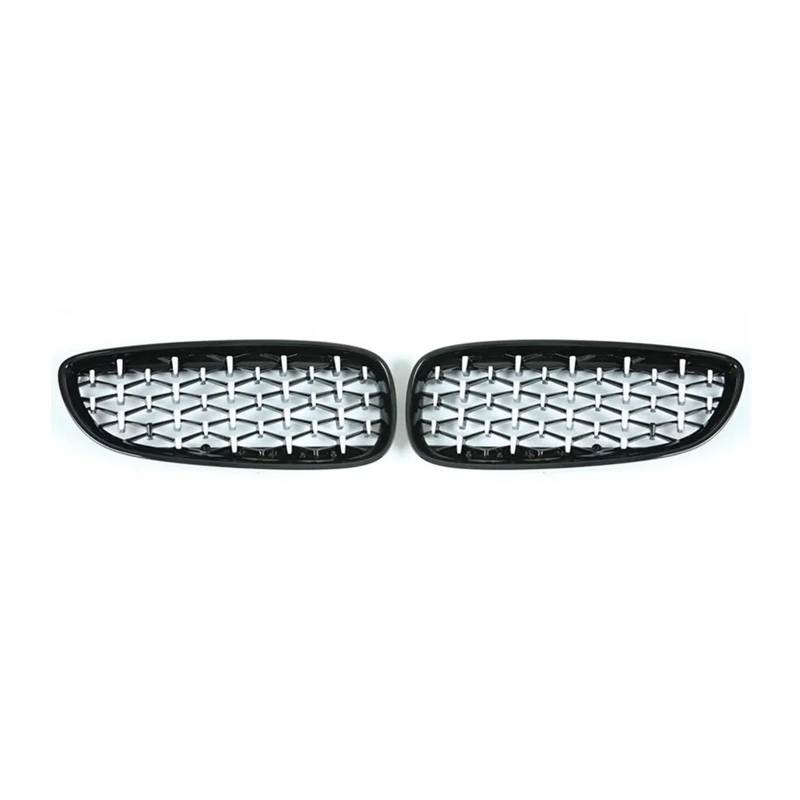MEIZIYU ABS-Diamantgrill, Auto-Frontstoßstangengrill, Racing-Grills, passend for Z4 E89 2009–2016 Stoßstangengitter für die Frontpartie(Gloss Black) von MEIZIYU