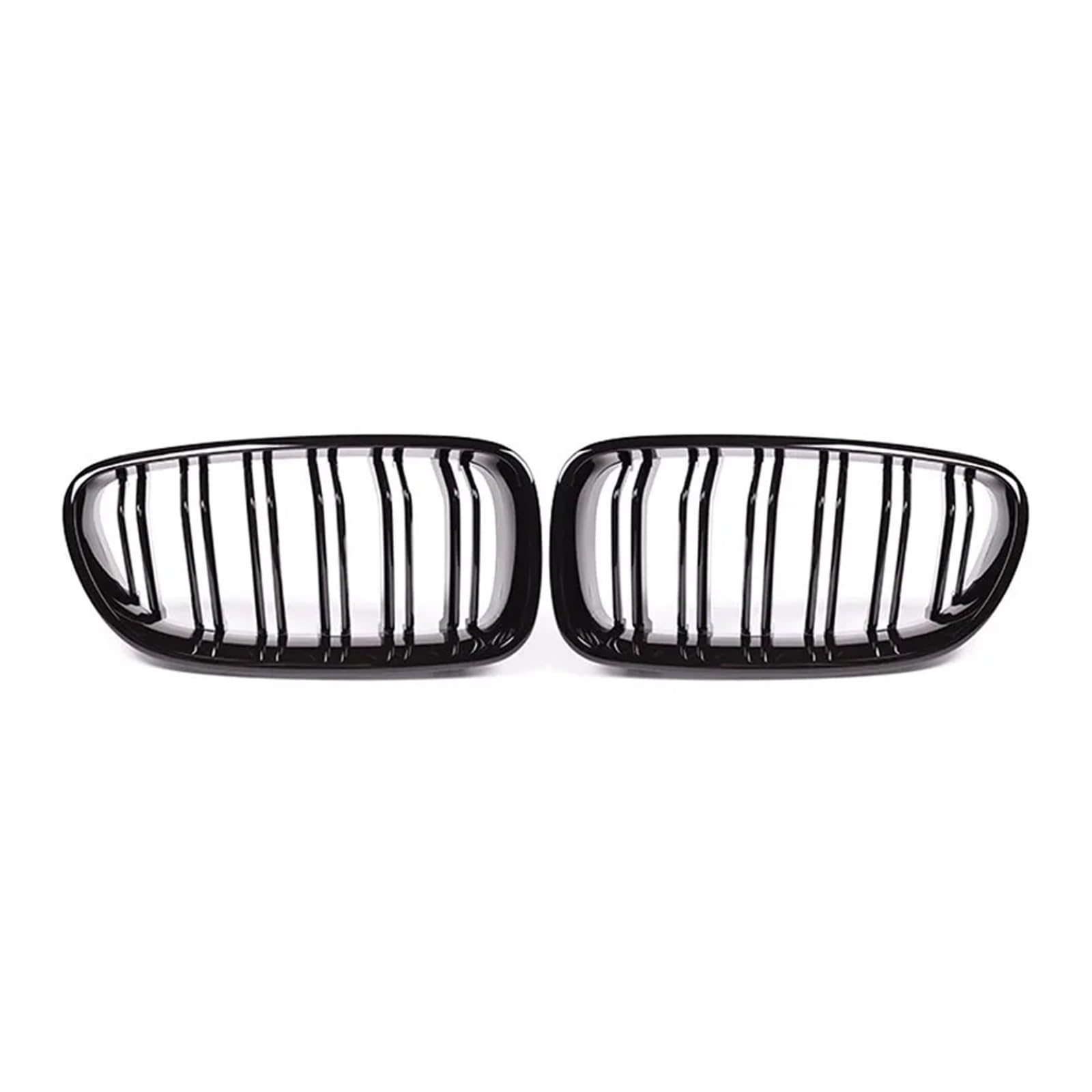MEIZIYU Auto-Front-Doppellamellengrill, passend for 5er-Serie F10 F11 F18 2010–2017, glänzend schwarzer Grill, Dual-Line-Renngitter Stoßstangengitter für die Frontpartie MEIZIYU Auto-Front-Doppellamellengrill, passend for 5er-Serie F10 F11 F18 2010–2017, glänzend schwarzer Grill, Dual-Line-Renngitter Stoßstangengitter für die Frontpartie von MEIZIYU