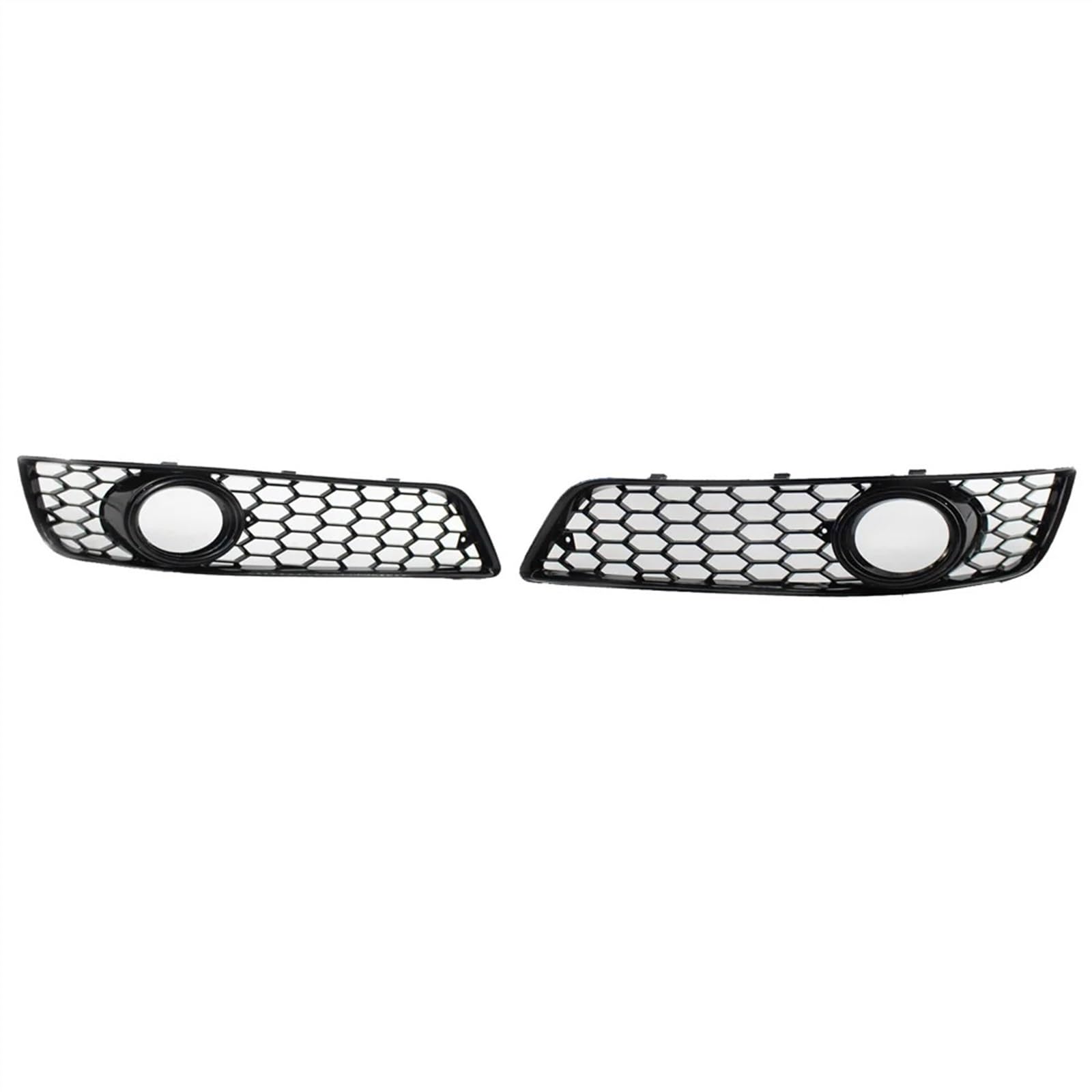 MEIZIYU Auto-Front-Nebelscheinwerfer-Grill-Abdeckungs-Ordnung, Wabengrill, passend for A3 8P 2009–2013 Stoßstangengitter für die Frontpartie(Black) von MEIZIYU
