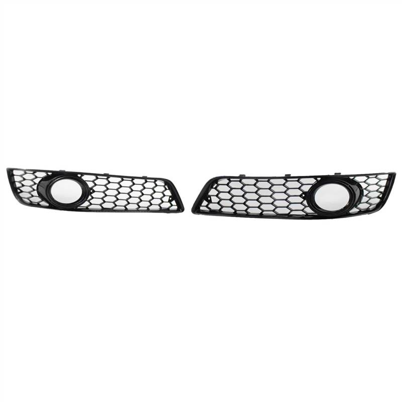 MEIZIYU Auto-Front-Nebelscheinwerfer-Grill-Abdeckungs-Ordnung, Wabengrill, passend for A3 8P 2009–2013 Stoßstangengitter für die Frontpartie(Black) von MEIZIYU