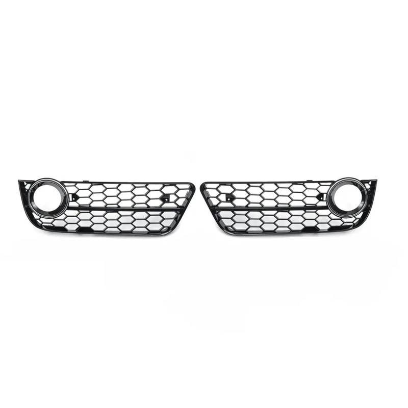 MEIZIYU Auto Front Stoßstange Nebel Licht Lampe Kühlergrill Grill Abdeckung Mesh Honeycomb Hex Fit for A5 Coupe Sportback 2008-2011 Fit for Cabriolet 2010-2011 Stoßstangengitter für die Frontpartie(Ch von MEIZIYU