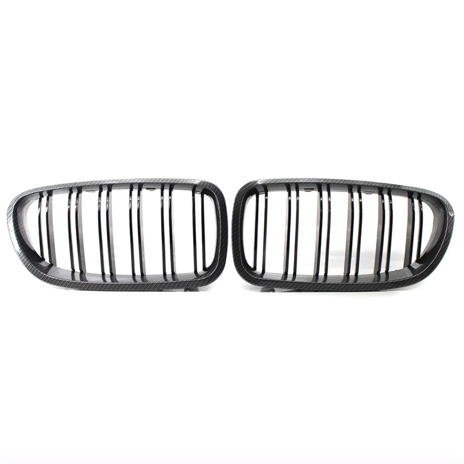 MEIZIYU Auto-Frontgrill, breiter Kühlergrill, passend for 5er F10 F11 520d 530d 540i 528i 535i M5 Frontstoßstangengrill Stoßstangengitter für die Frontpartie(Carbon fiber) von MEIZIYU