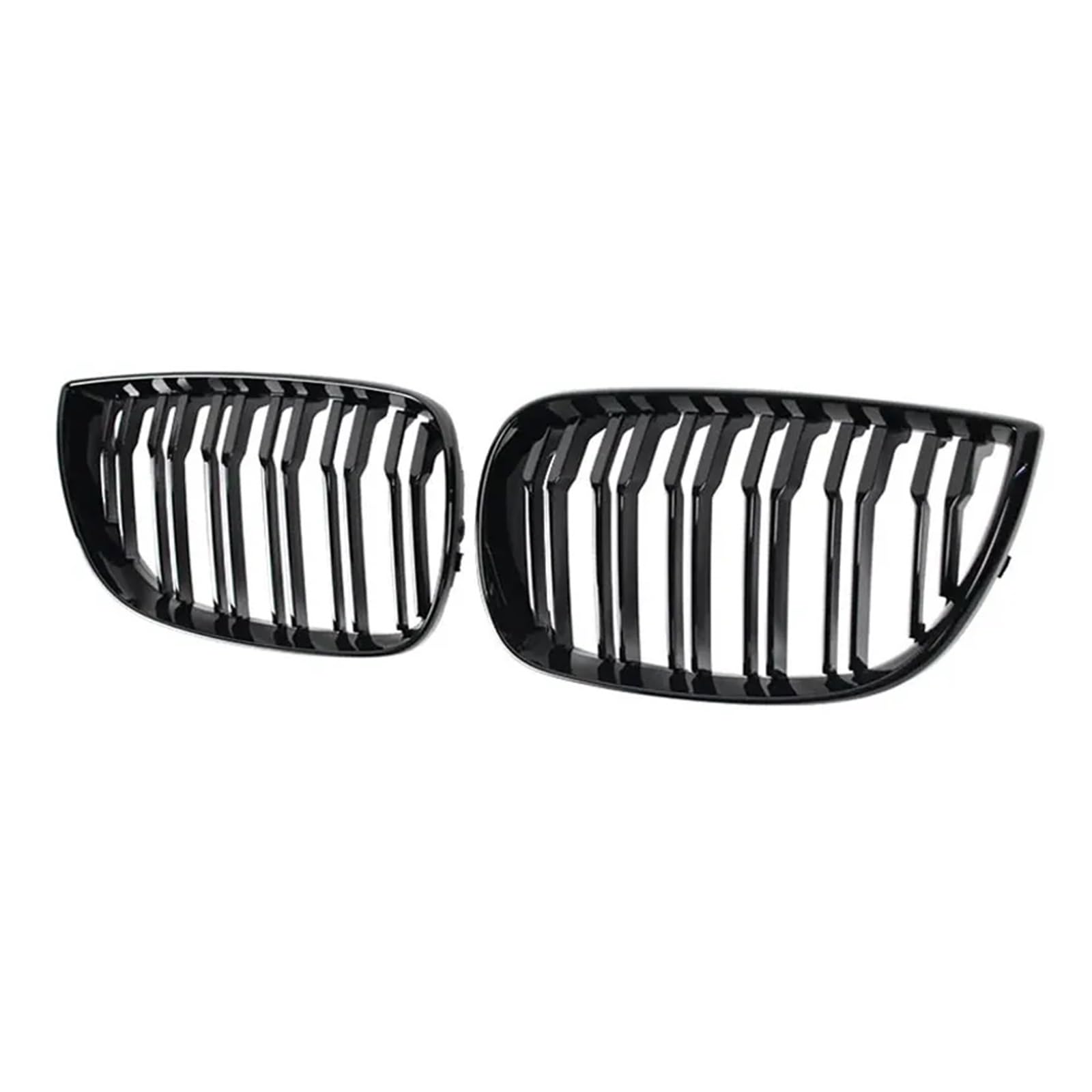 MEIZIYU Auto-Frontgrill, passend for E81 E87 120d 120i 130i 2004–2006, Auto-ABS-Doppellamellengitter, Renngrills, glänzend schwarzer Kühlergrill Stoßstangengitter für die Frontpartie MEIZIYU Auto-Frontgrill, passend for E81 E87 120d 120i 130i 2004–2006, Auto-ABS-Doppellamellengitter, Renngrills, glänzend schwarzer Kühlergrill Stoßstangengitter für die Frontpartie von MEIZIYU