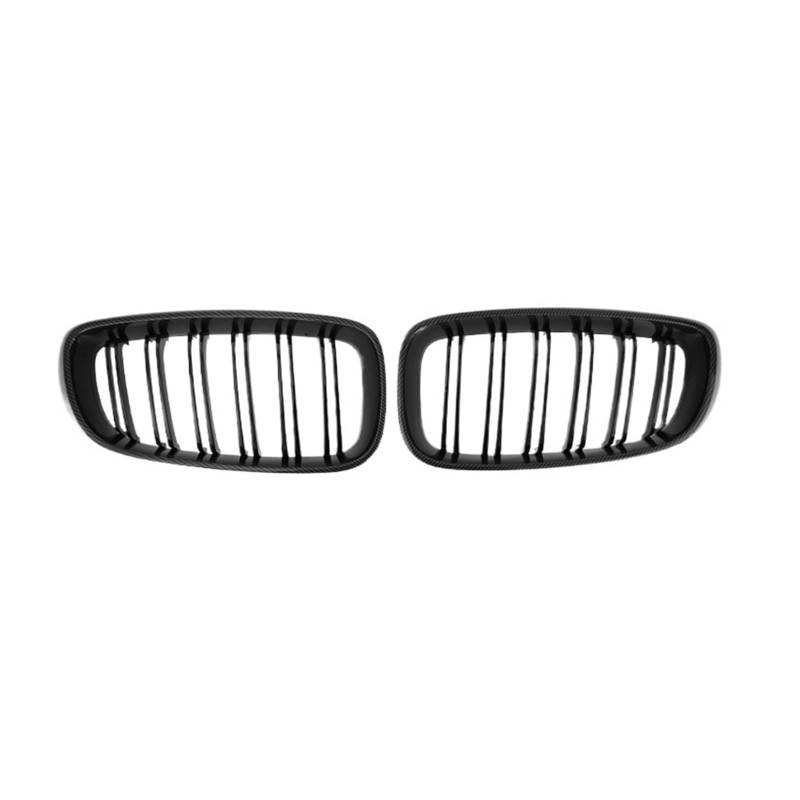 MEIZIYU Auto-Frontgrills, passend for 3er GT F34 320i 328i 335i XDrive 2013–2020, Stoßstangengrill, Renngrill Stoßstangengitter für die Frontpartie(Carbon Fiber) von MEIZIYU