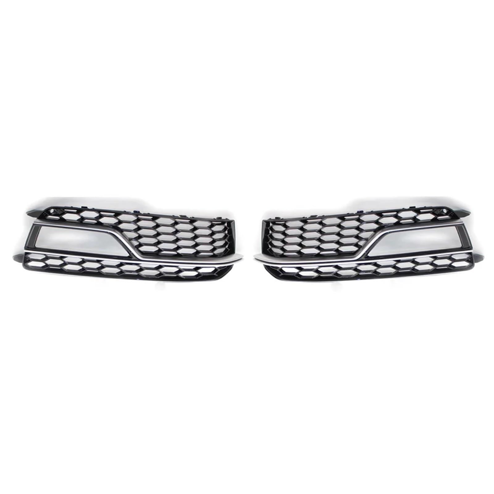 MEIZIYU Auto Frontschürze Unterer Kühlergrill Nebelscheinwerfer Grill Grille Abdeckung Trim Fit for S5 A5 S-Lines Stoßstange S5 2013 2014 2015 2016 8T0807682M Stoßstangengitter für die Frontpartie(Chr MEIZIYU Auto Frontschürze Unterer Kühlergrill Nebelscheinwerfer Grill Grille Abdeckung Trim Fit for S5 A5 S-Lines Stoßstange S5 2013 2014 2015 2016 8T0807682M Stoßstangengitter für die Frontpartie(Chr von MEIZIYU