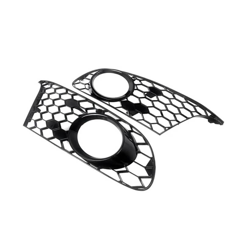 MEIZIYU Auto-Frontstoßstangen-Netzgitter, Nebelscheinwerfergrill, passend for VW, passend for Golf, MK6 2009–2013, Autozubehör, Waben-Stil Stoßstangengitter für die Frontpartie von MEIZIYU