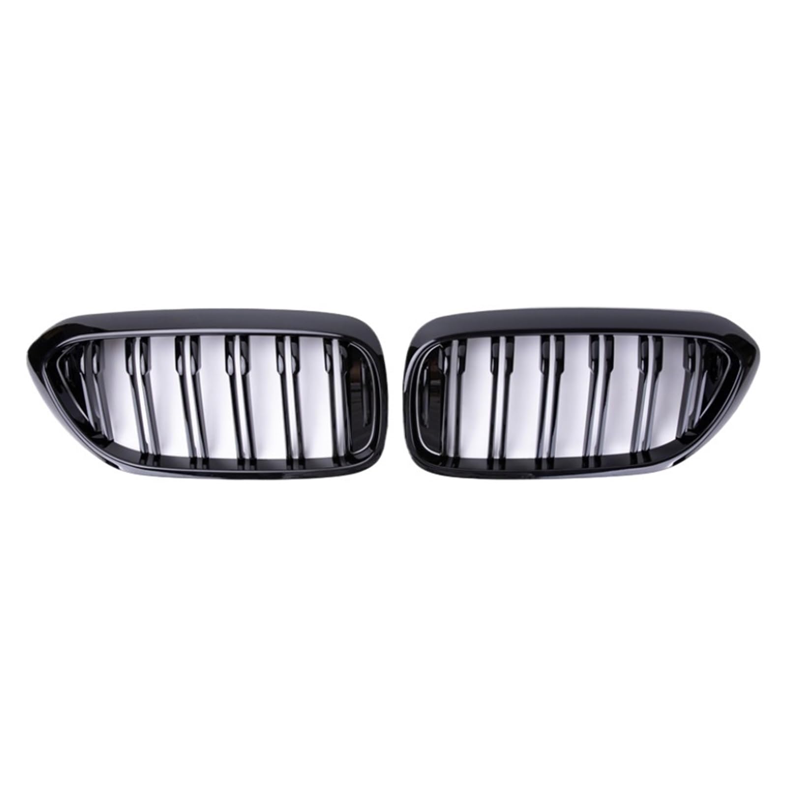 MEIZIYU Auto-Frontstoßstangengitter, passend for 5er G30 G38 525I 530I 540I 550I 2018–2020, Doppellamellengrill, glänzend schwarzer Grill Stoßstangengitter für die Frontpartie MEIZIYU Auto-Frontstoßstangengitter, passend for 5er G30 G38 525I 530I 540I 550I 2018–2020, Doppellamellengrill, glänzend schwarzer Grill Stoßstangengitter für die Frontpartie von MEIZIYU