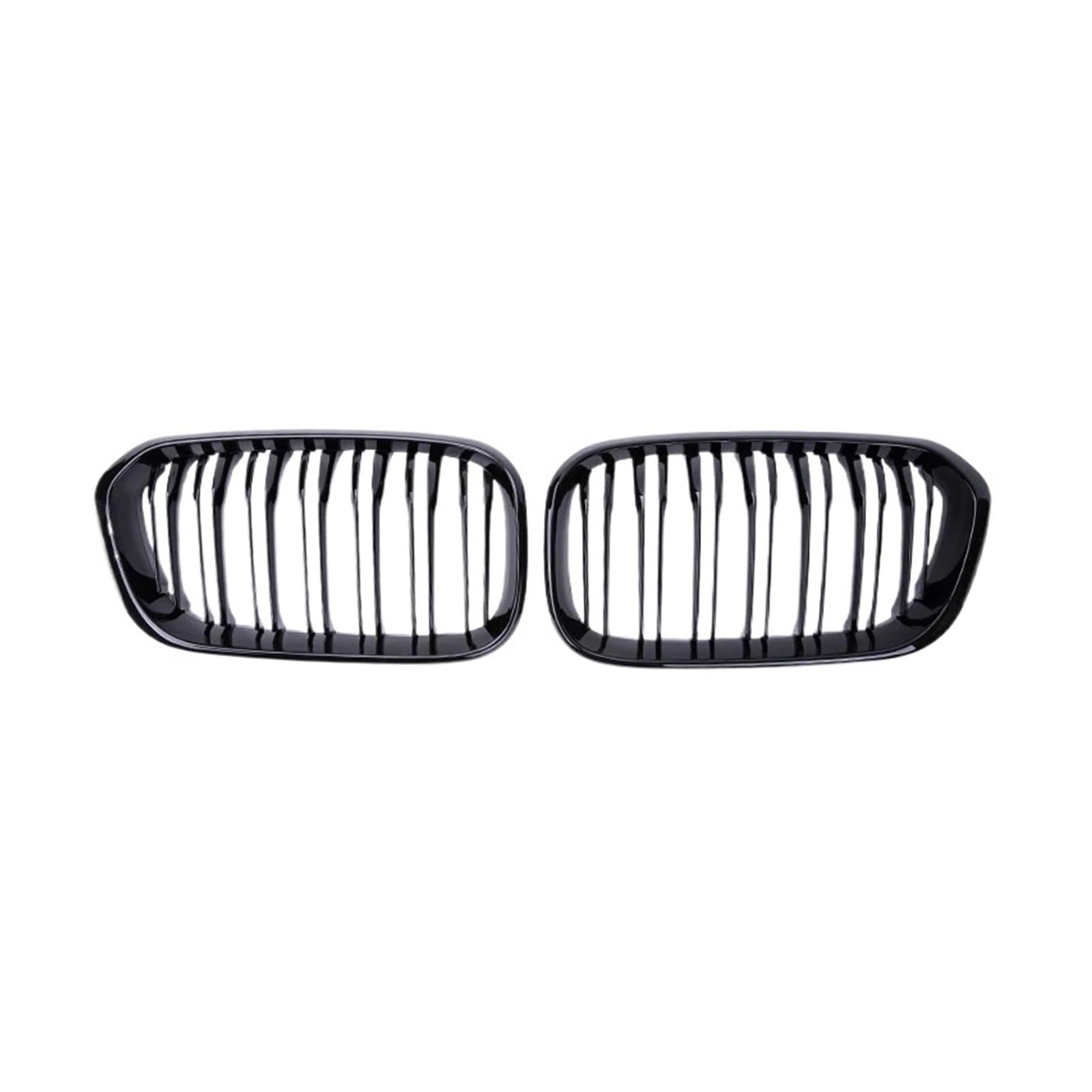 MEIZIYU Auto-Frontstoßstangengitter, passend for F20, F21 120i 118i 116i 116d M135i M140i 2015–2017, Renngrill, Auto-Grill-Zubehör Stoßstangengitter für die Frontpartie(Gloss Black) von MEIZIYU