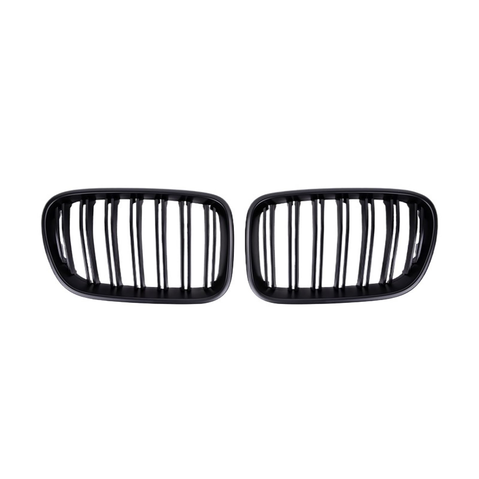 MEIZIYU Auto-Frontstoßstangengitter, passend for X3 F25 2011–2013, Doppellinien-Grillzubehör, Ersatz-Renngrill Stoßstangengitter für die Frontpartie(Matte Black) von MEIZIYU