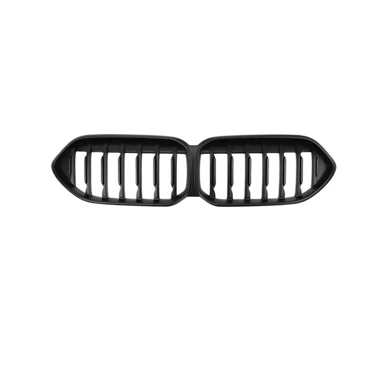 MEIZIYU Auto-Frontstoßstangengrill, passend for 2er-Serie, F44 220i 228i Gran Coupe 2021–2023, Racing-Frontgrill, Auto-Zubehör Stoßstangengitter für die Frontpartie(Single Matte Black) von MEIZIYU