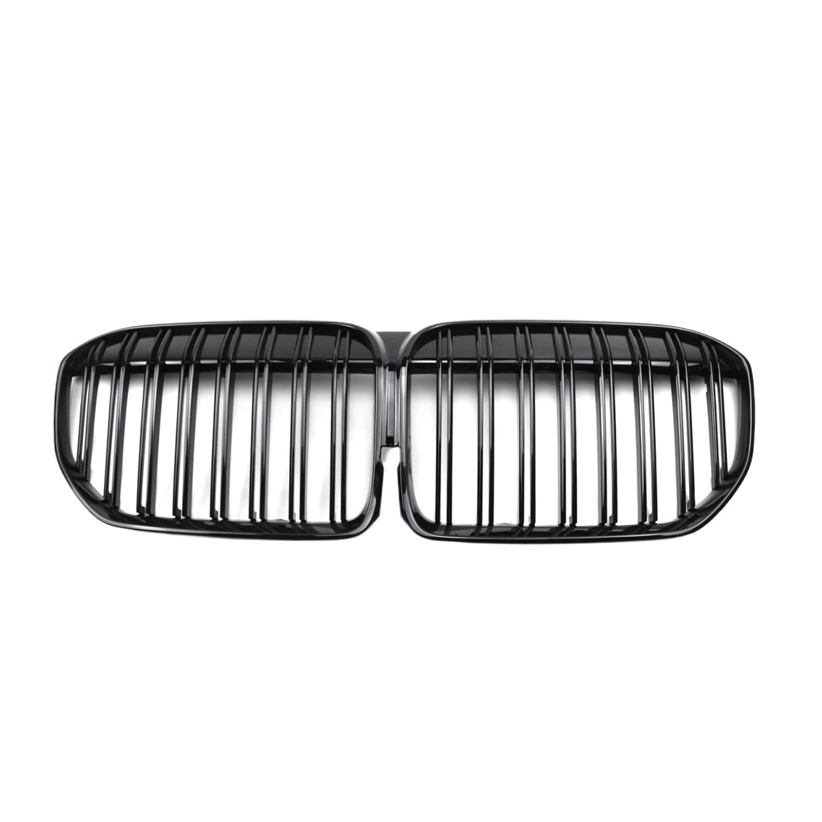 MEIZIYU Auto-Frontstoßstangengrill, passend for 7er G11 G12 730i 740i 750i 740e 730d 2020–2022, glänzend schwarze Motorhaube, Renngrills Stoßstangengitter für die Frontpartie(2-Slat) von MEIZIYU