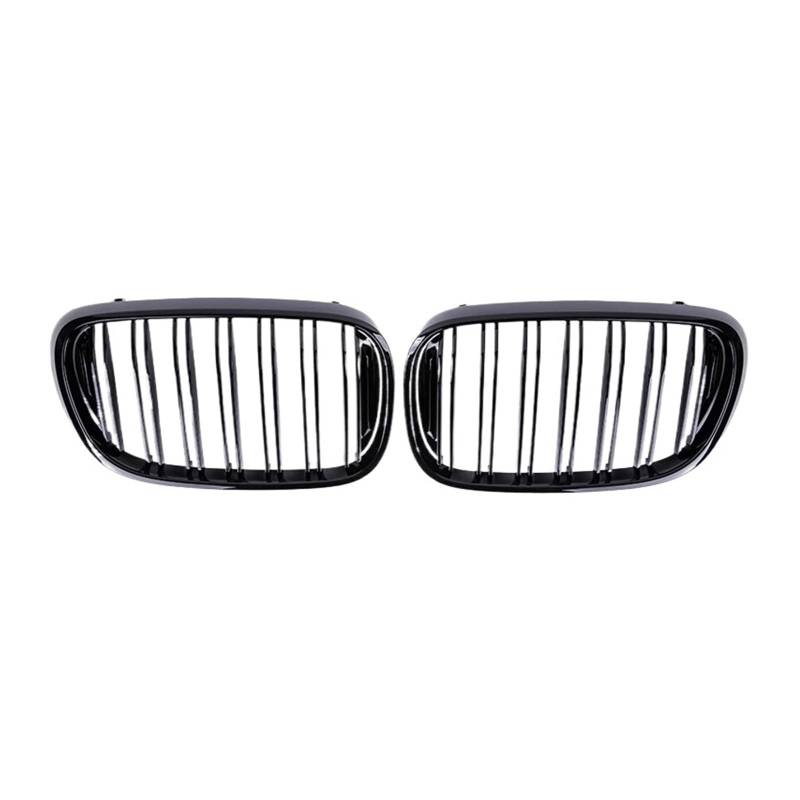 MEIZIYU Auto-Frontstoßstangengrill, passend for 7er G11 G12 730li 740li 2016–2020, Kühlergrill, Renngrills Stoßstangengitter für die Frontpartie(Gloss Black) von MEIZIYU