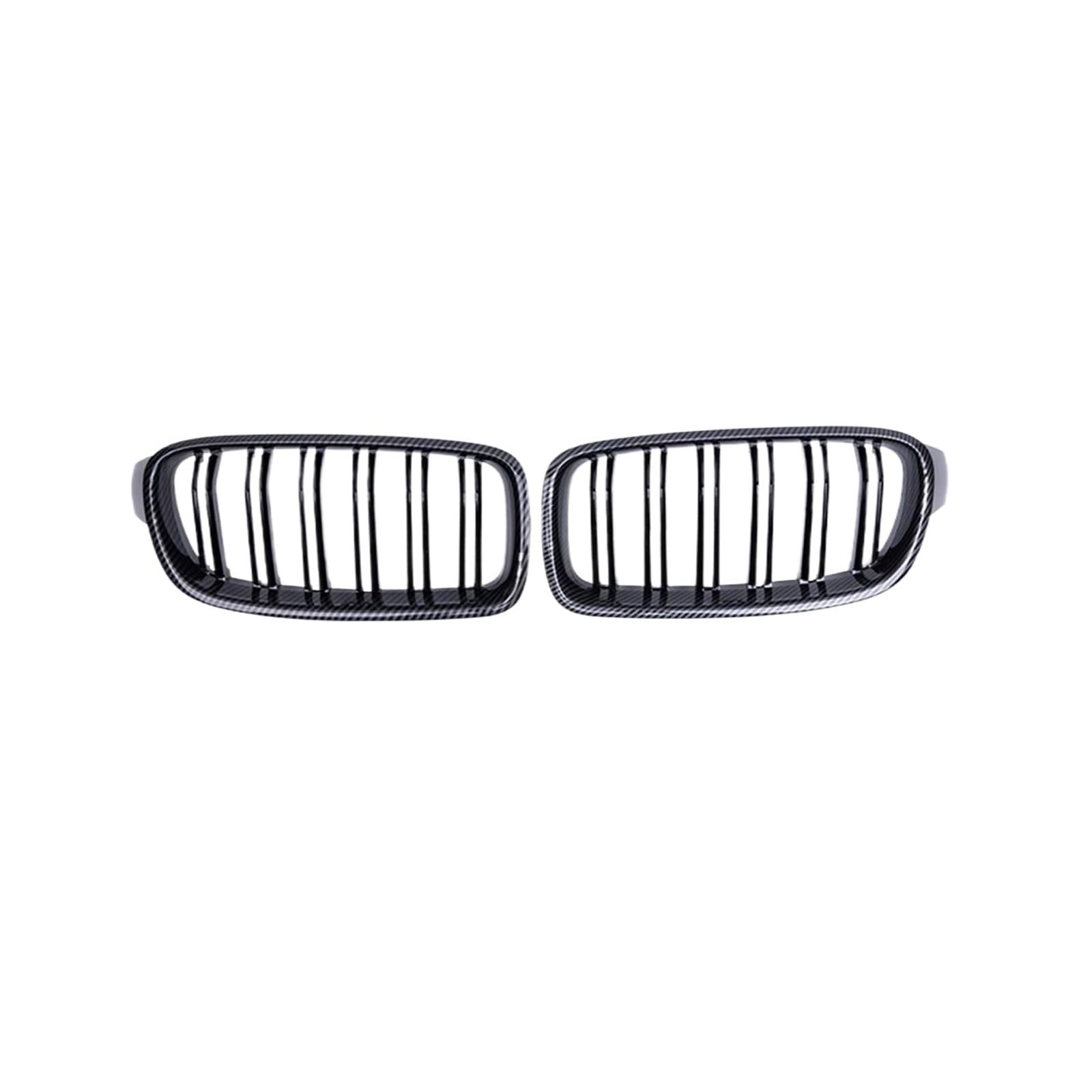 MEIZIYU Auto-Frontstoßstangengrill, passend for F30 F31 F35 3er 2013–2019, Kohlefaser-Renngrill-Stil, Autozubehör, Doppellamellen-Gitter Stoßstangengitter für die Frontpartie MEIZIYU Auto-Frontstoßstangengrill, passend for F30 F31 F35 3er 2013–2019, Kohlefaser-Renngrill-Stil, Autozubehör, Doppellamellen-Gitter Stoßstangengitter für die Frontpartie von MEIZIYU