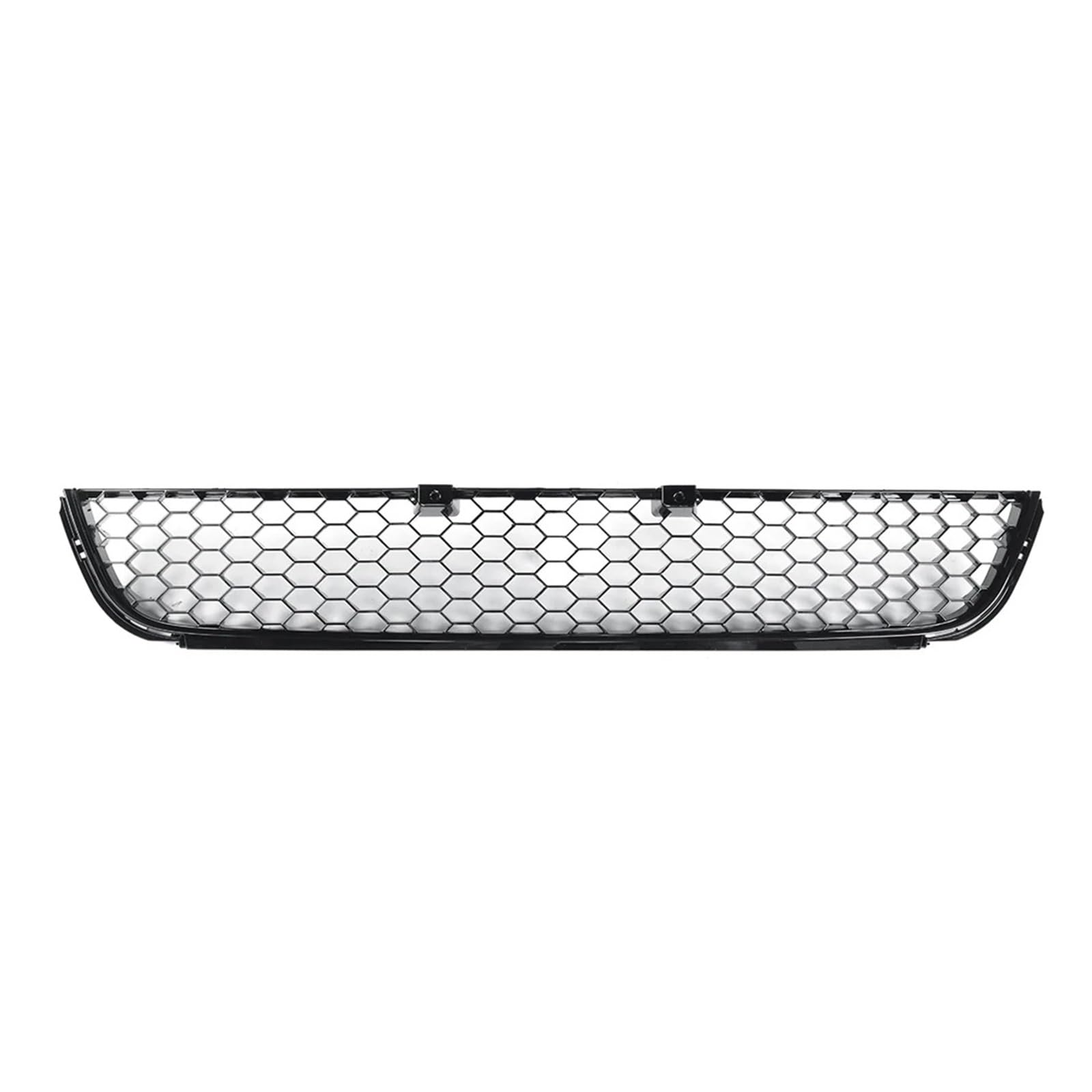 MEIZIYU Auto-Frontstoßstangengrill, passend for Volkswagen, passend for Golf, 6 MK6 Non-GTI 2009–2013, Waben-Hex-Mesh-Untergrill im GTI-Stil Stoßstangengitter für die Frontpartie(Glossy Black) von MEIZIYU