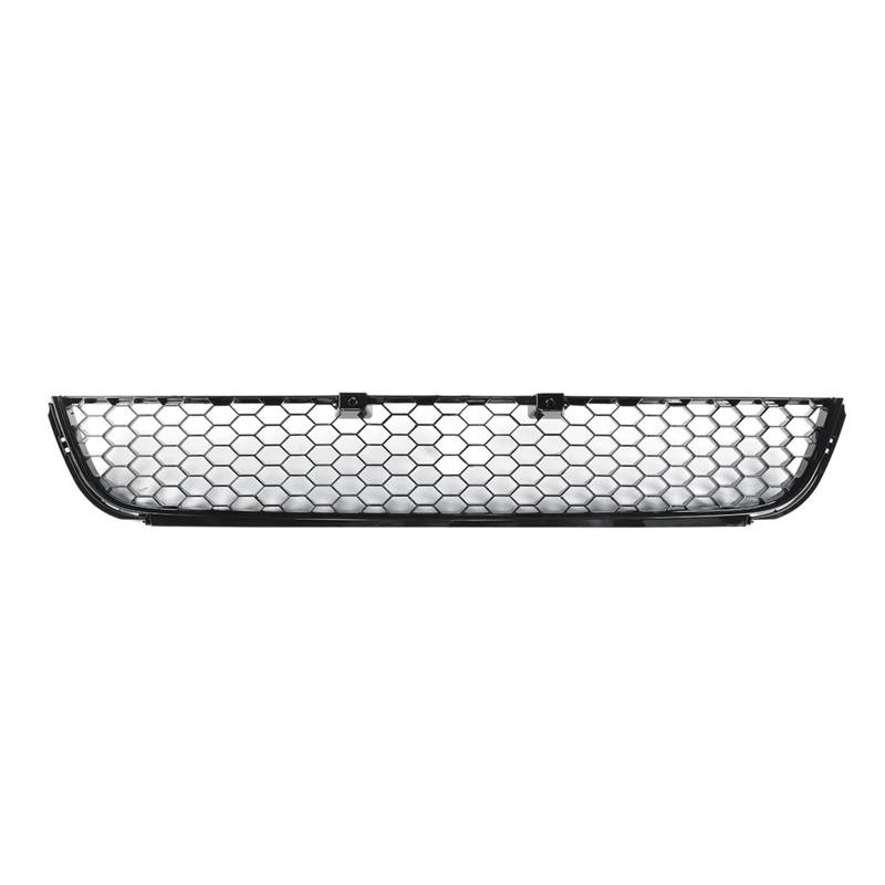 MEIZIYU Auto-Frontstoßstangengrill, passend for Volkswagen, passend for Golf, 6 MK6 Non-GTI 2009–2013, Waben-Hex-Mesh-Untergrill im GTI-Stil Stoßstangengitter für die Frontpartie(Glossy Black) von MEIZIYU