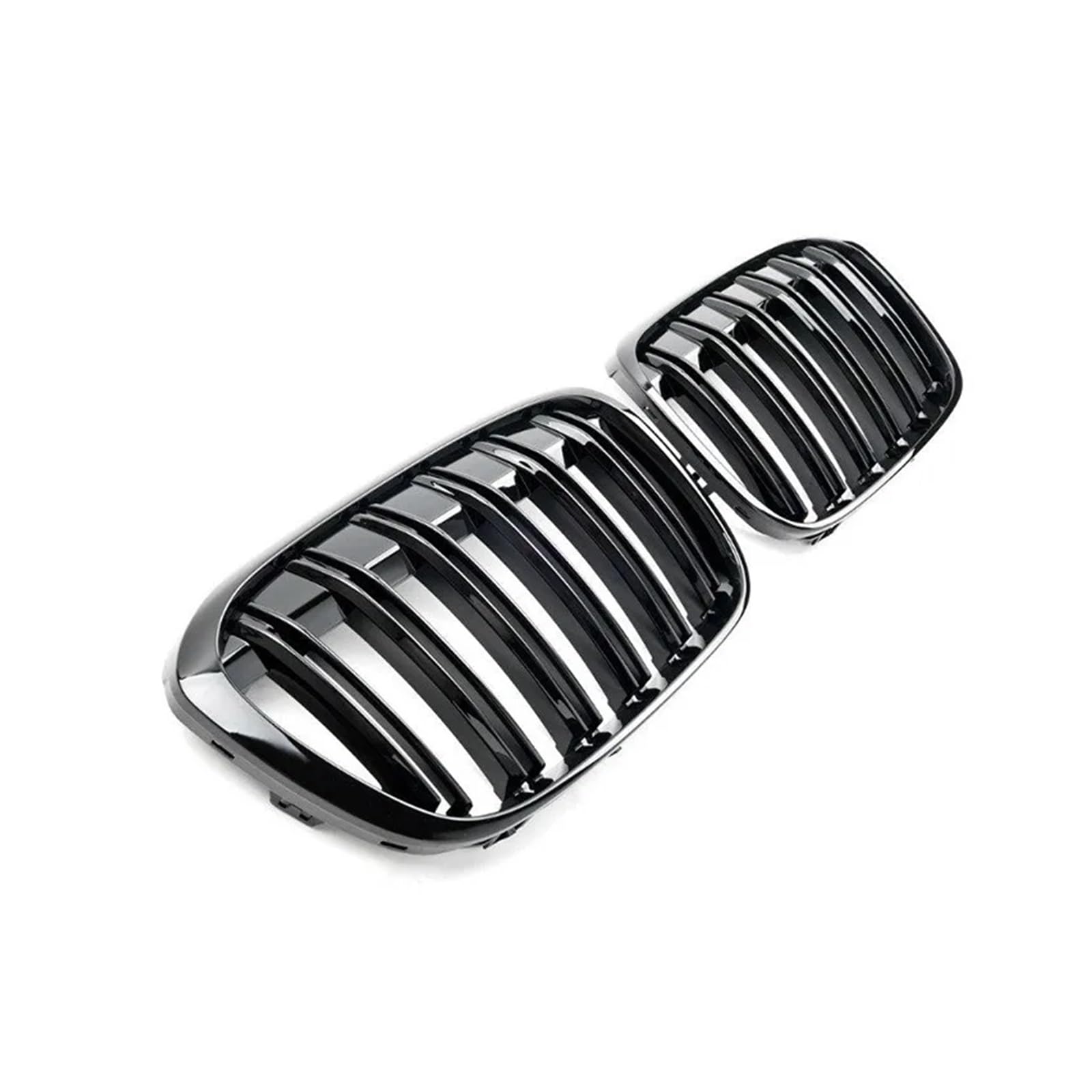 MEIZIYU Auto-Frontstoßstangengrill, passend for X1 F48 F49 2016–2019, Renngrills, glänzend schwarz, Doppellamellengitter, neues Zubehör, Motorhaube Stoßstangengitter für die Frontpartie MEIZIYU Auto-Frontstoßstangengrill, passend for X1 F48 F49 2016–2019, Renngrills, glänzend schwarz, Doppellamellengitter, neues Zubehör, Motorhaube Stoßstangengitter für die Frontpartie von MEIZIYU