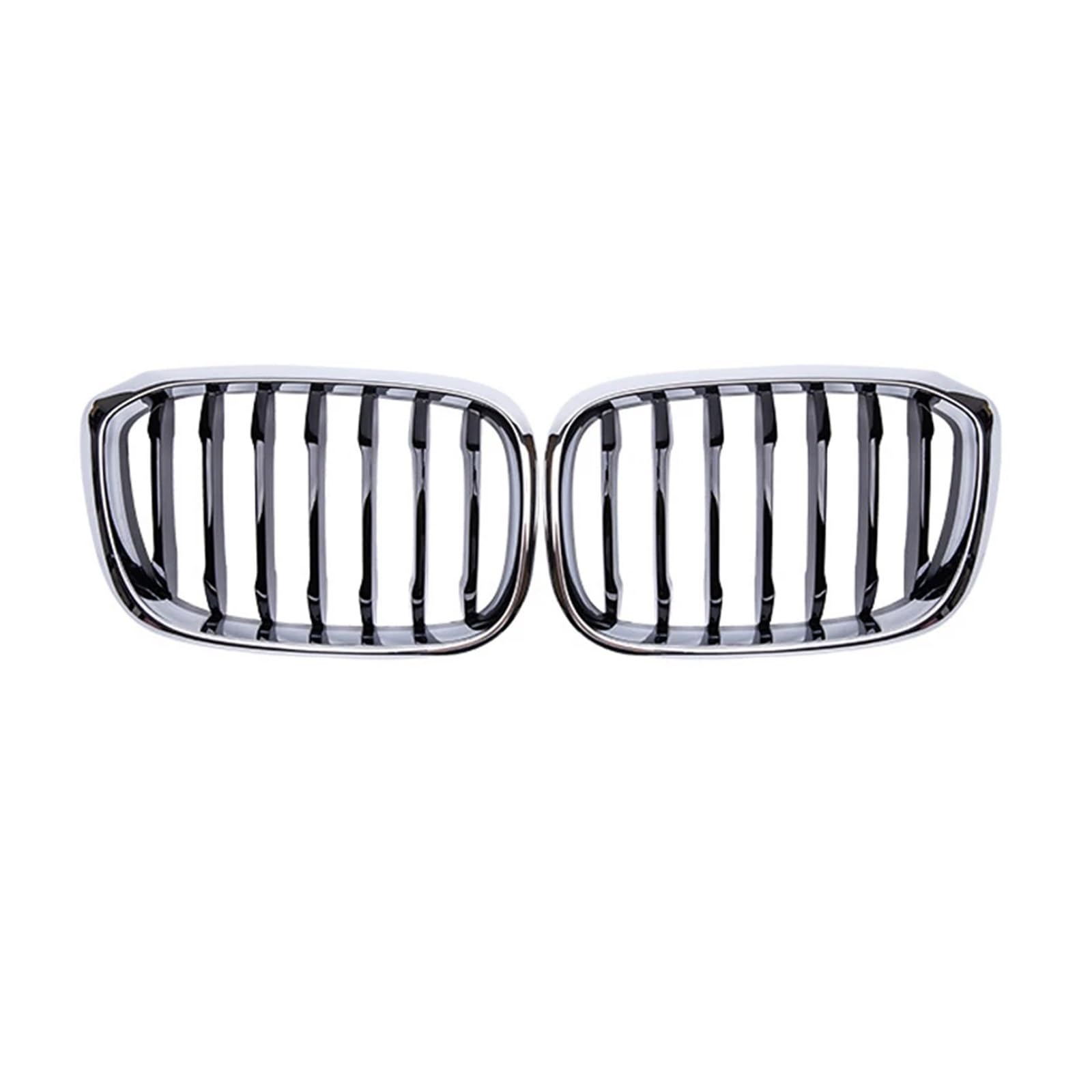MEIZIYU Auto-Frontstoßstangengrill, passend for X3 X4 G01 G02 G08 2018–2021, Chrom-Kühlergrill, Renngrills, Einzellamellengrill Stoßstangengitter für die Frontpartie MEIZIYU Auto-Frontstoßstangengrill, passend for X3 X4 G01 G02 G08 2018–2021, Chrom-Kühlergrill, Renngrills, Einzellamellengrill Stoßstangengitter für die Frontpartie von MEIZIYU